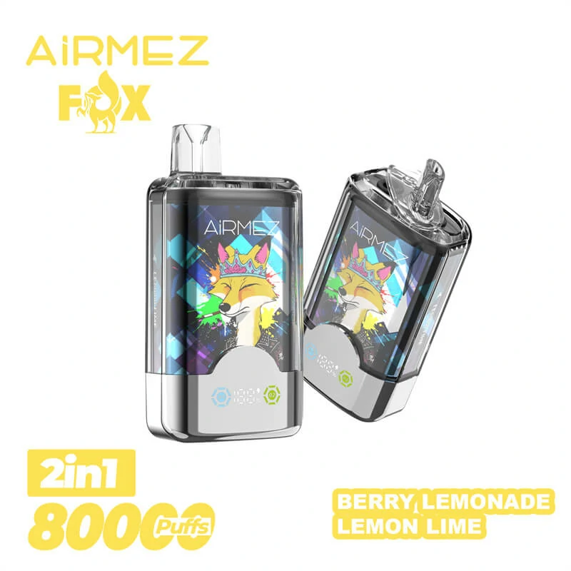 Airmez 2-in-1 80000 80K Bouffées Dual saveur Vape jetable - image 5