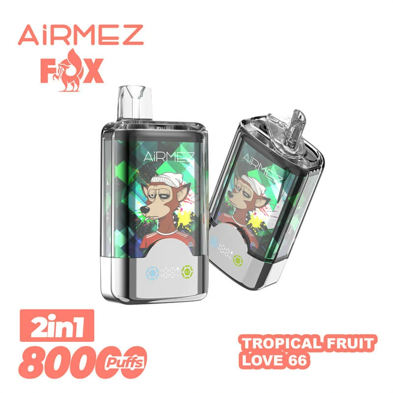 Airmez 2-in-1 80000 80K Bouffées Dual saveur Vape jetable - image 4