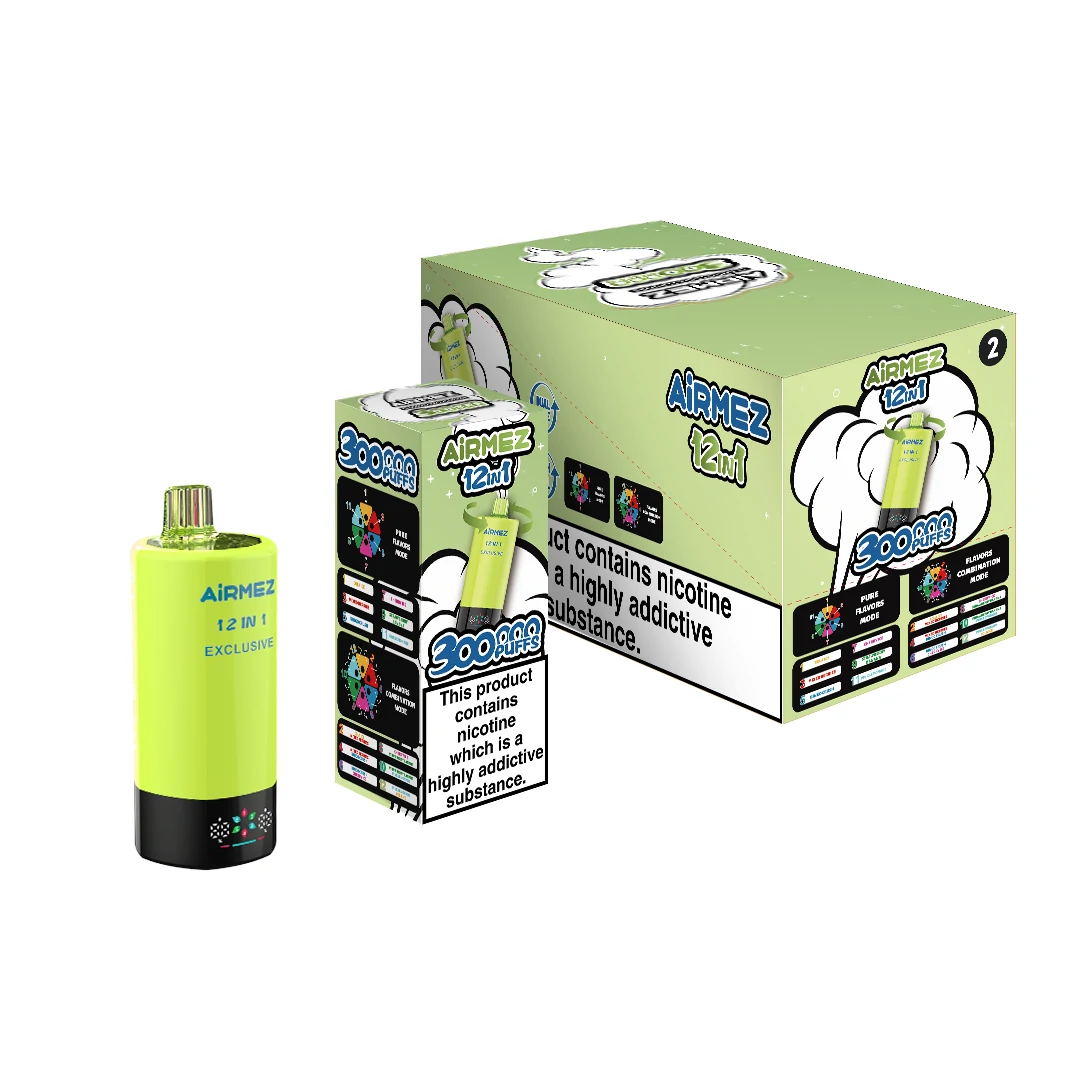 Airmez 300000 300K Bouffées 12-in-1 Vape jetable - image 2