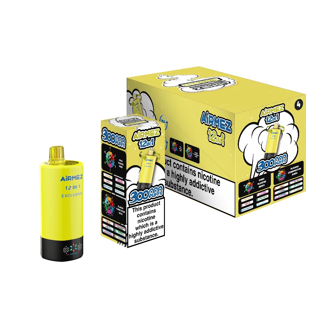 Airmez 300000 300K Bouffées 12-in-1 Vape jetable - image 4