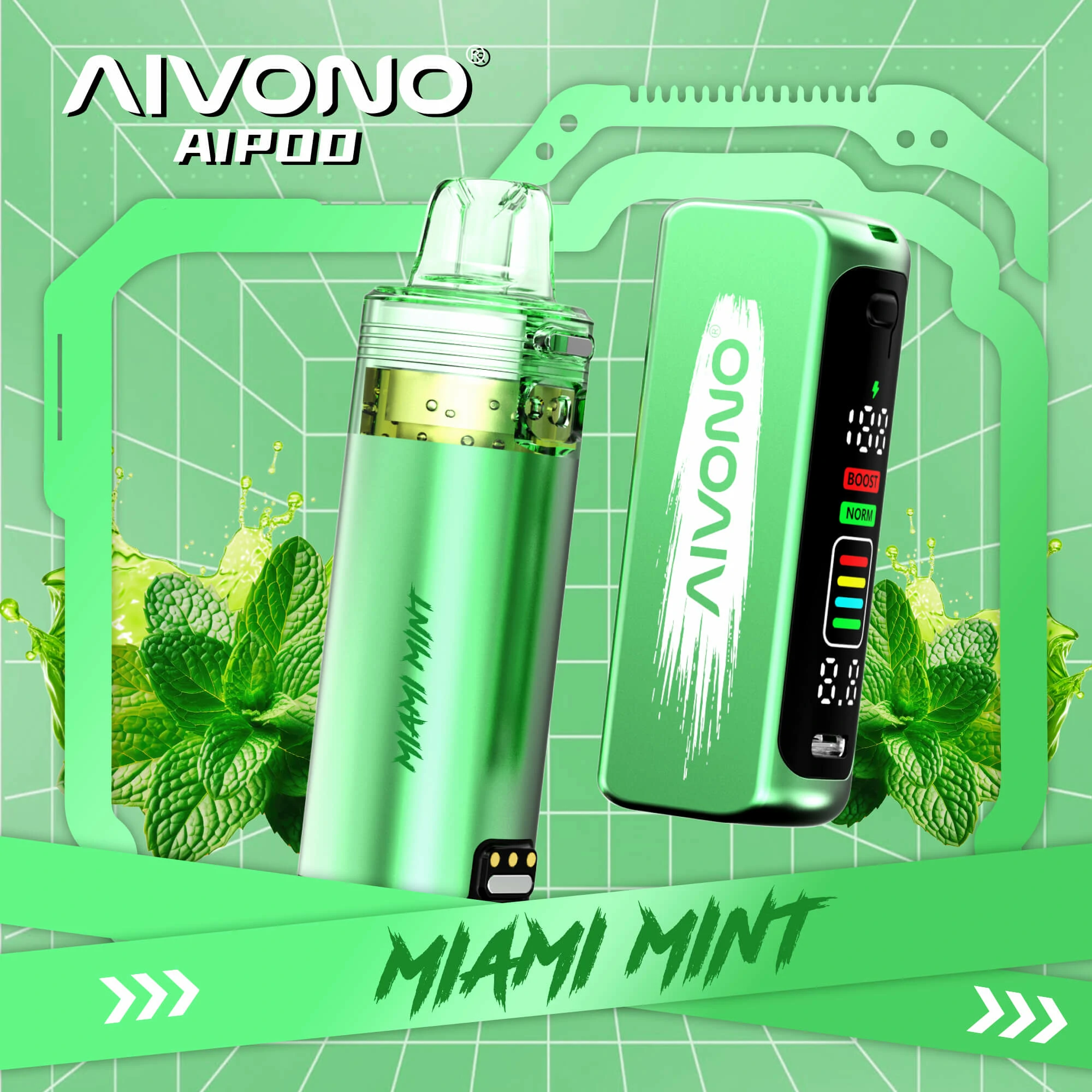 AIVONO AIM AIPOD KIT 30000 30K Bouffées Smart Screen Vape jetable - image 10