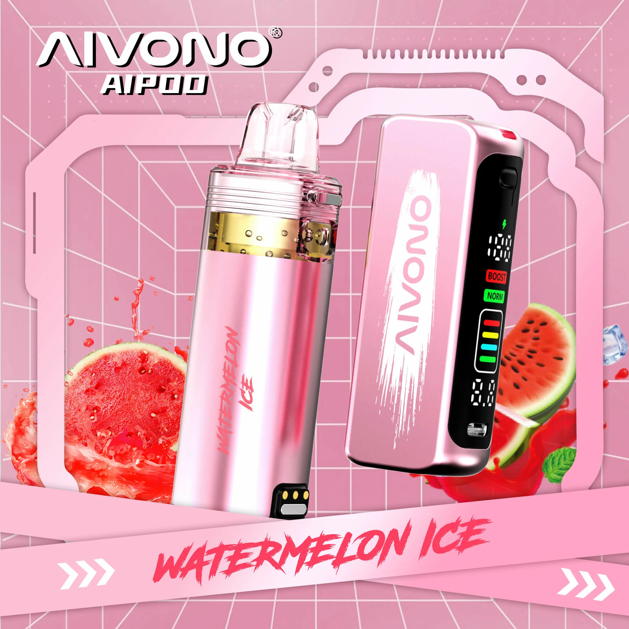 AIVONO AIM AIPOD KIT 30000 30K Bouffées Smart Screen Vape jetable - image 8