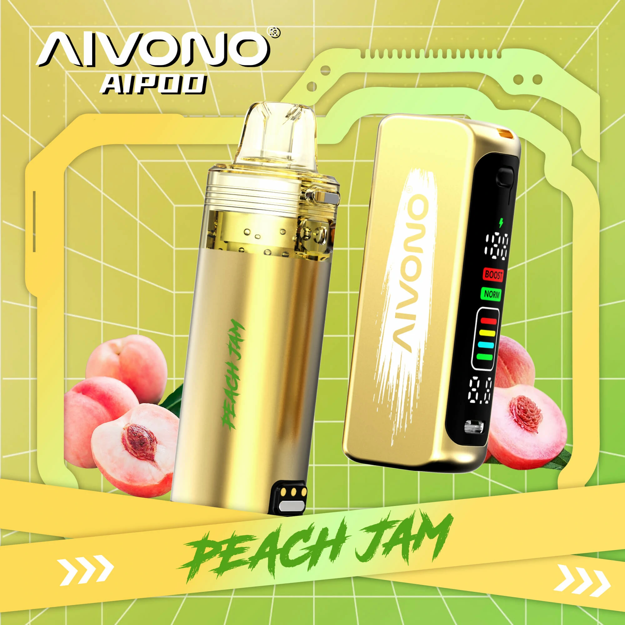 AIVONO AIM AIPOD KIT 30000 30K Bouffées Smart Screen Vape jetable - image 11