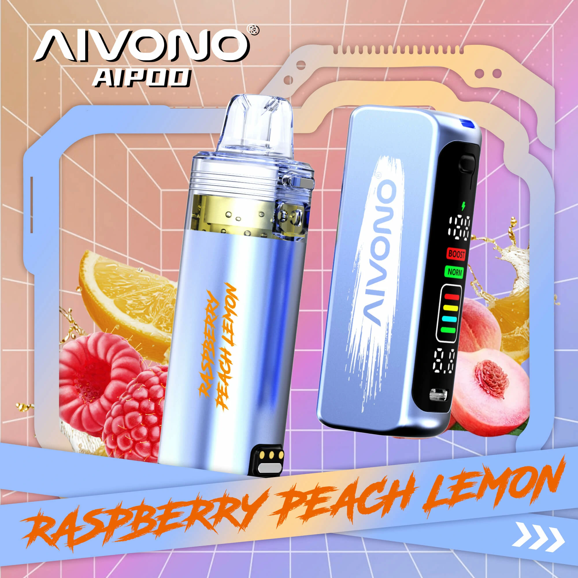 AIVONO AIM AIPOD KIT 30000 30K Bouffées Smart Screen Vape jetable - image 13