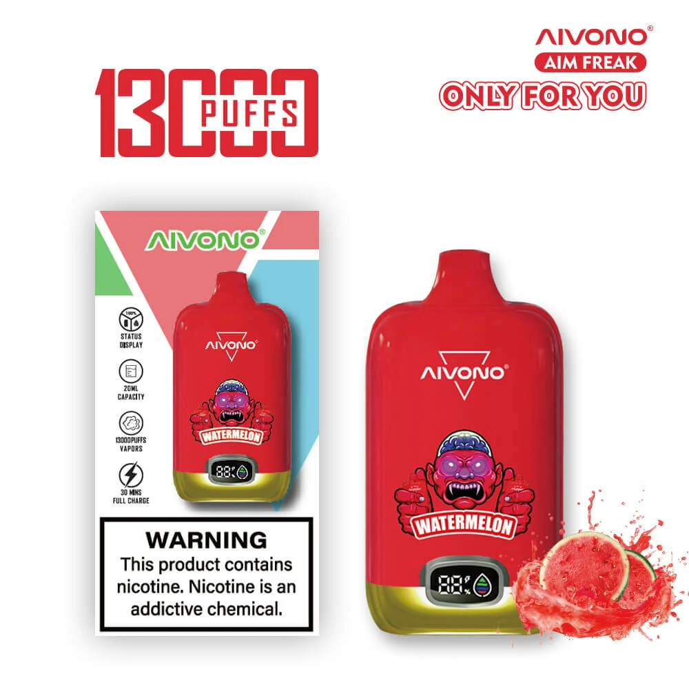 Aivono Aim Freak 13000 13K Bouffées Vape Jetable