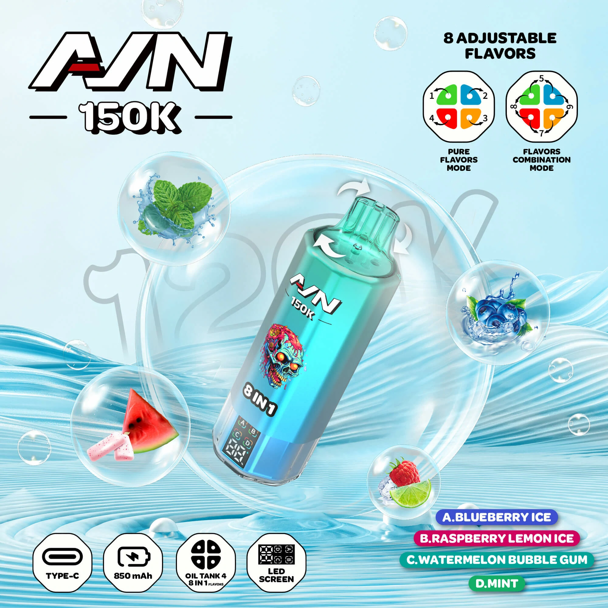 AIVONO AIM AVN 150000 150K Bouffées Vape Jetable - image 10