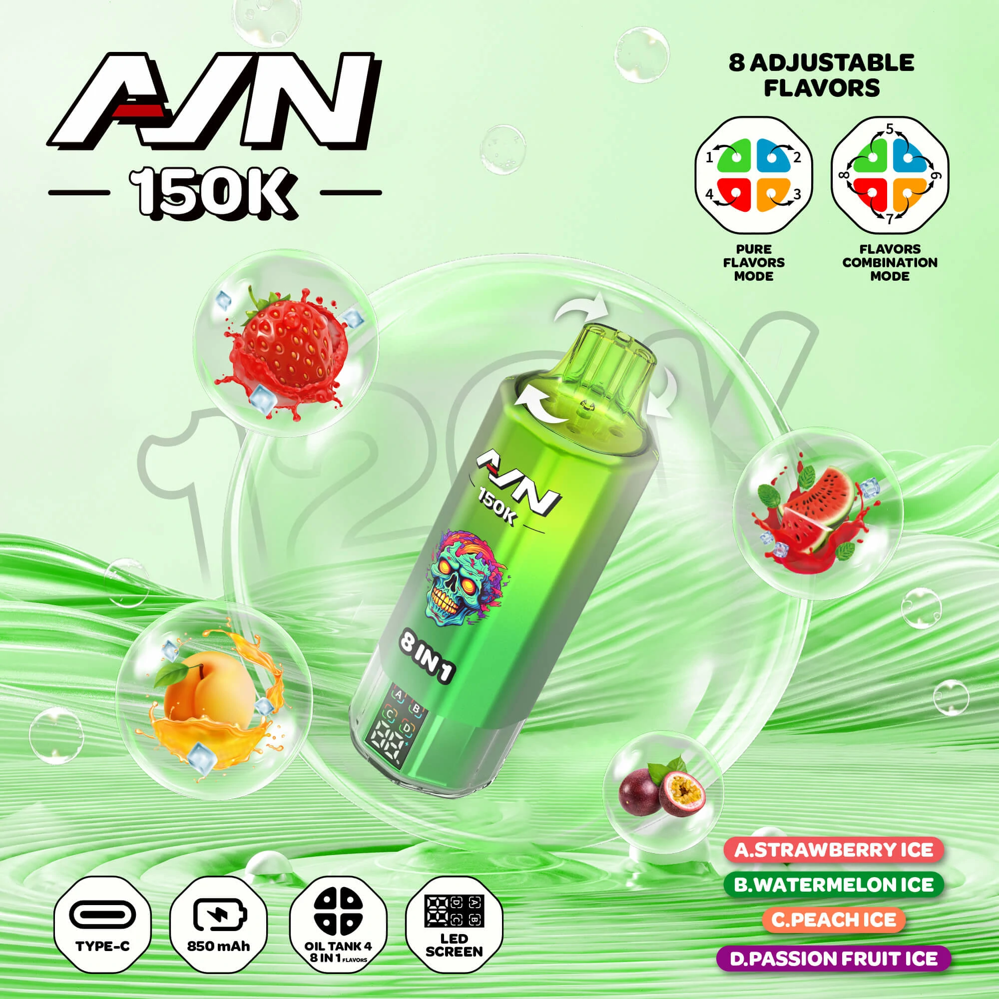AIVONO AIM AVN 150000 150K Bouffées Vape Jetable - image 6