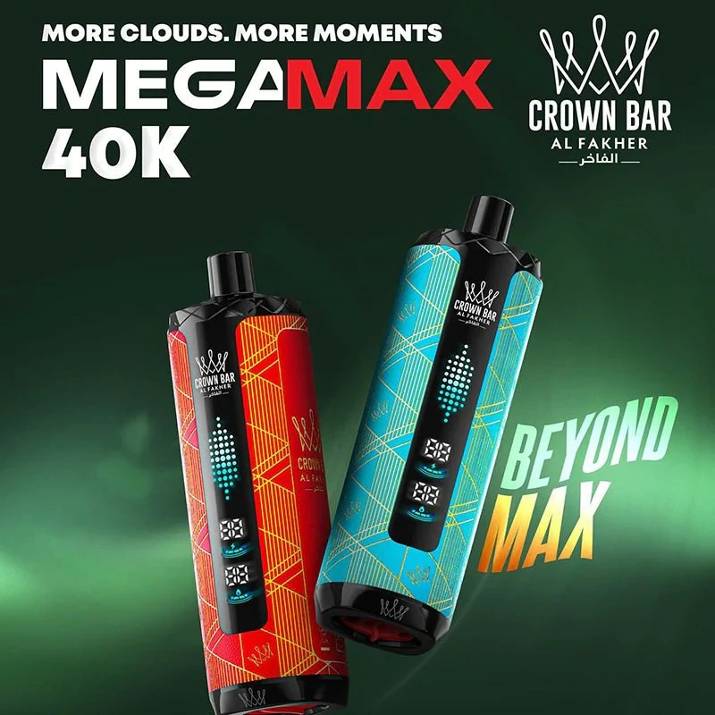 Al Fakher Mega Max 40000 40K Bouffées Dual Mesh Vape jetable