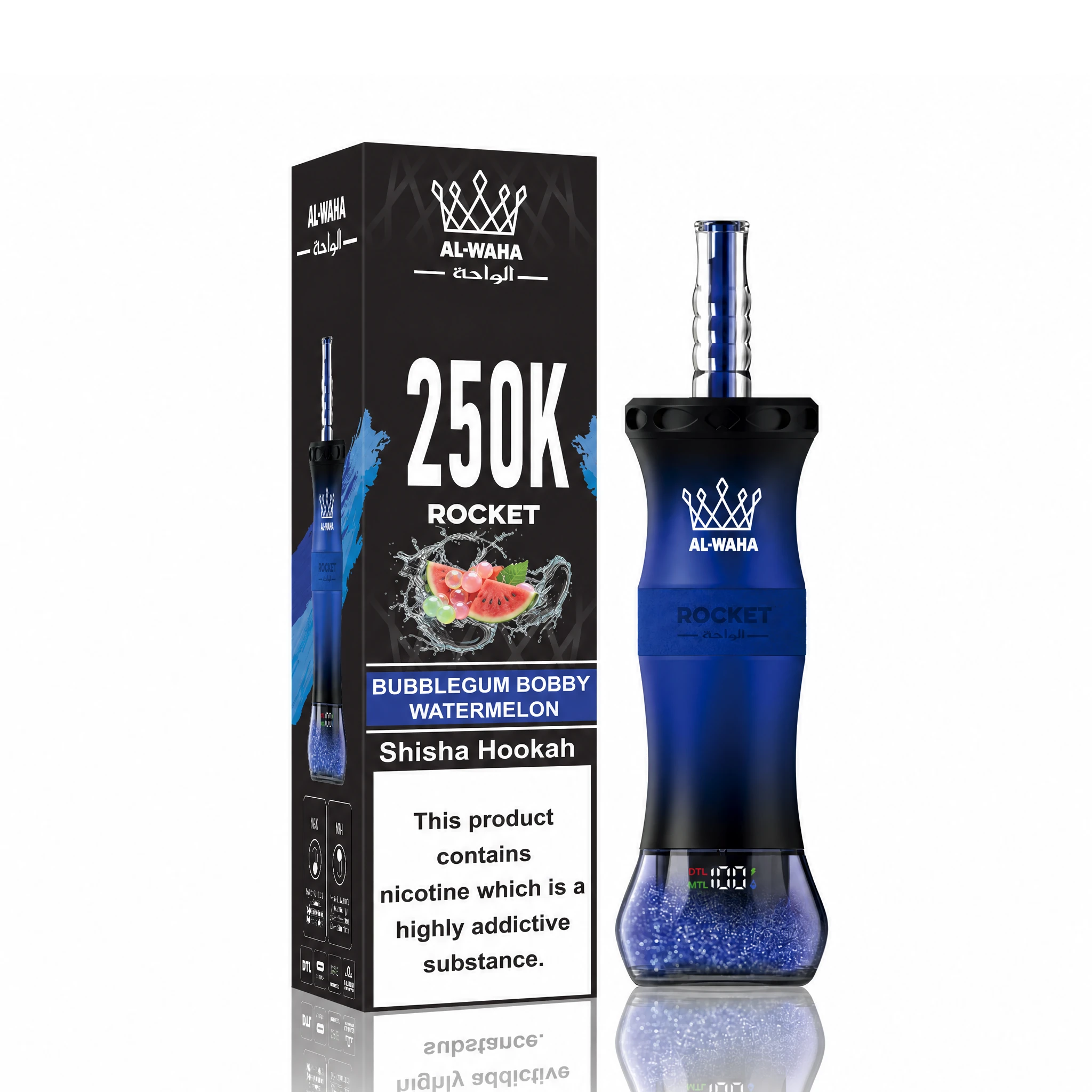 Al Fakher AL-WAHA Rocket 250000 250K Bouffées Vape Jetable - image 16