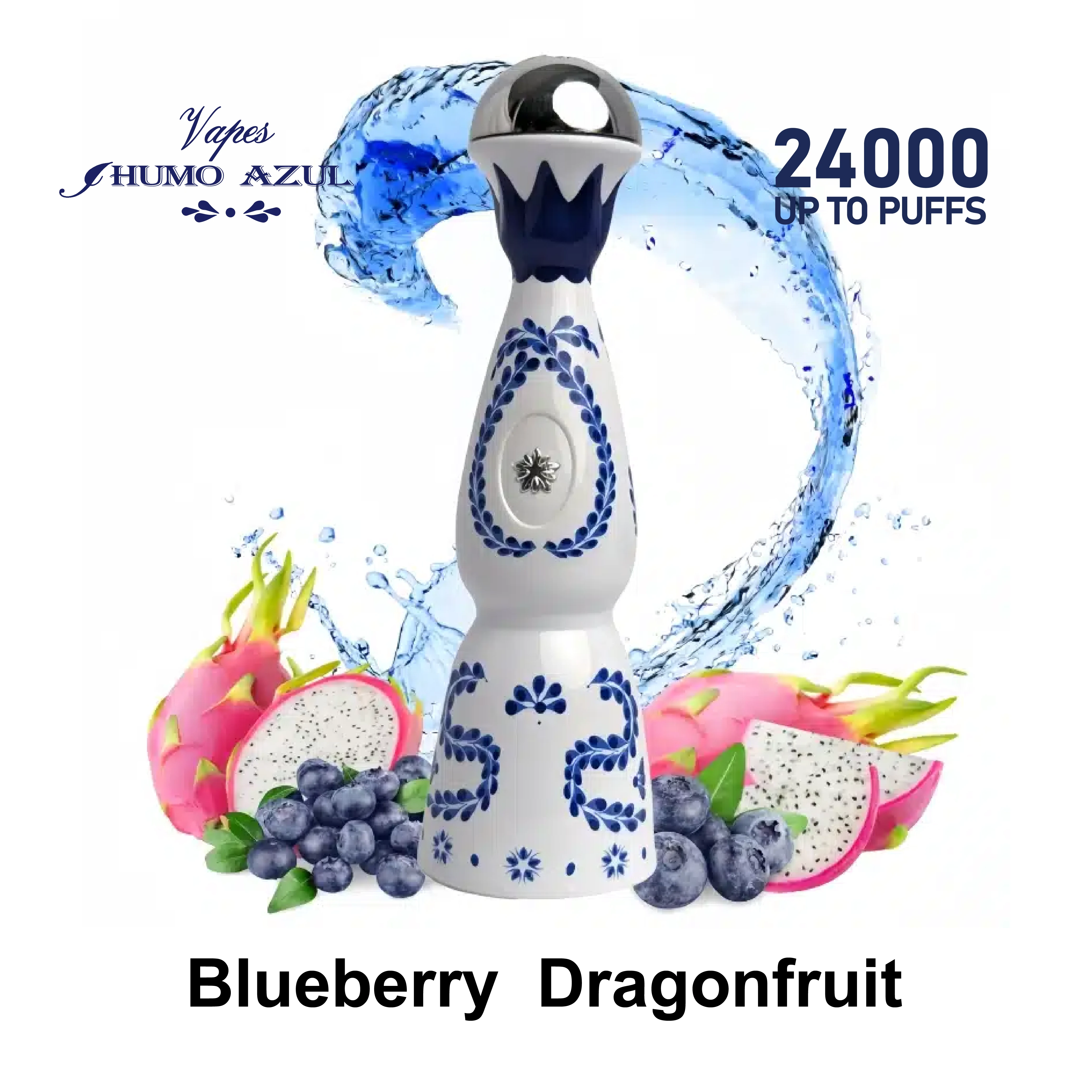 Azul Humo 24000 24K Bouffées Vape jetable - image 7
