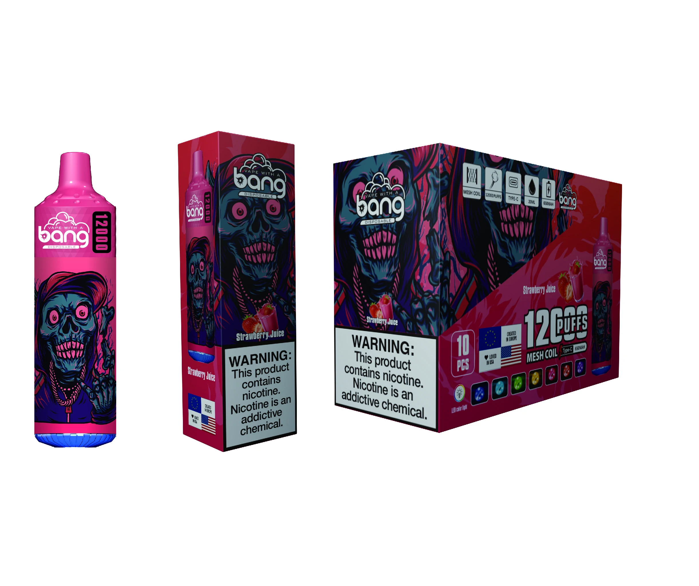 Bang 12000 12K Bouffées Vape jetable - image 4