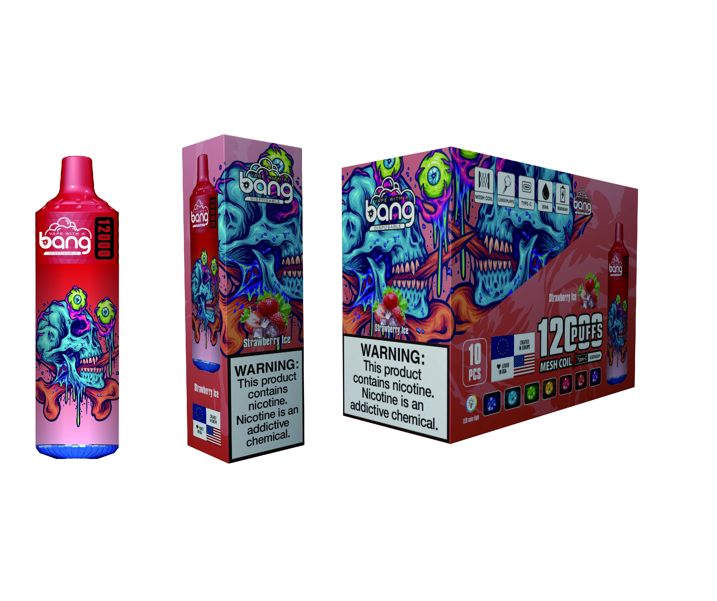Bang 12000 12K Bouffées Vape jetable - image 6