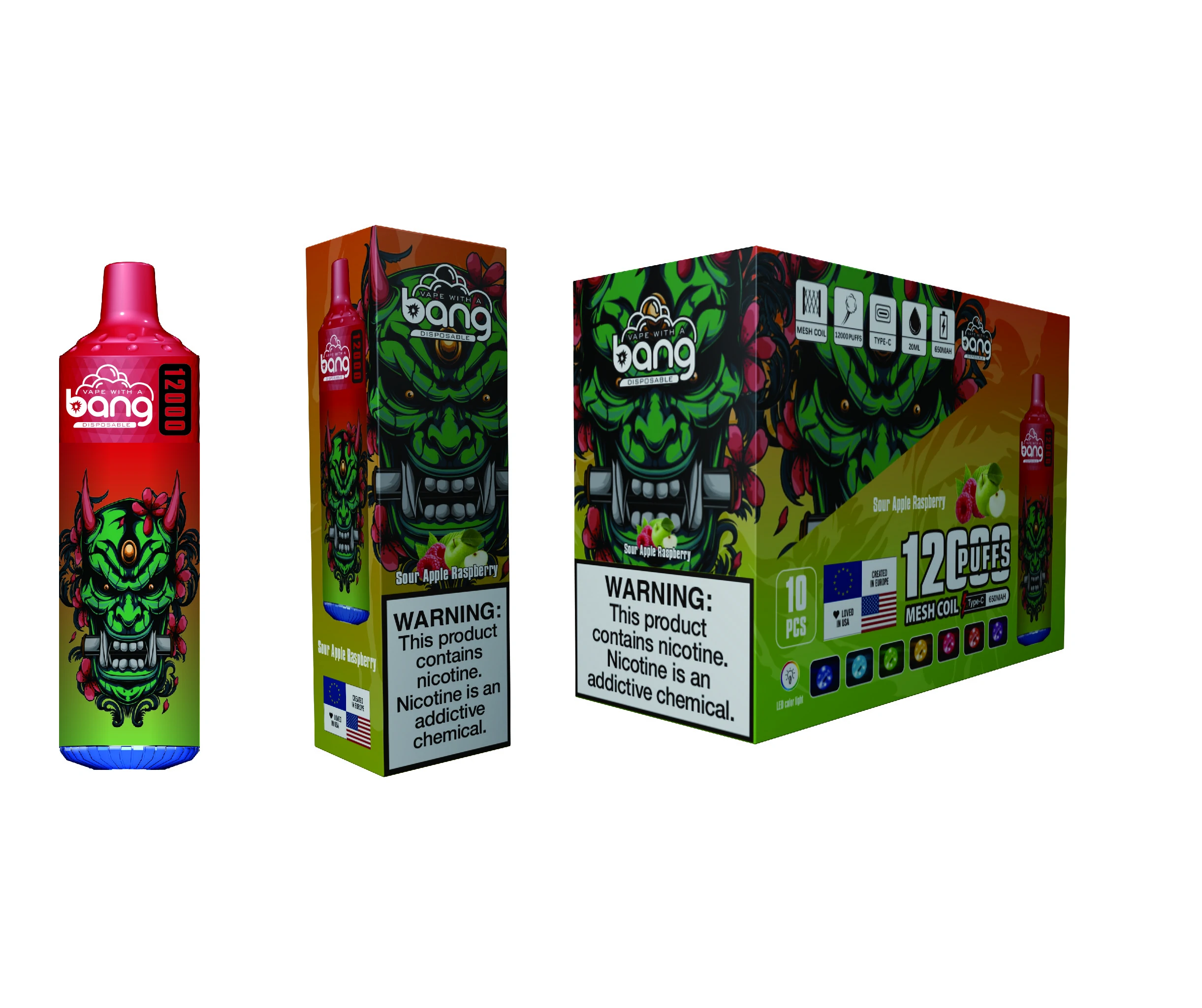 Bang 12000 12K Bouffées Vape jetable - image 7