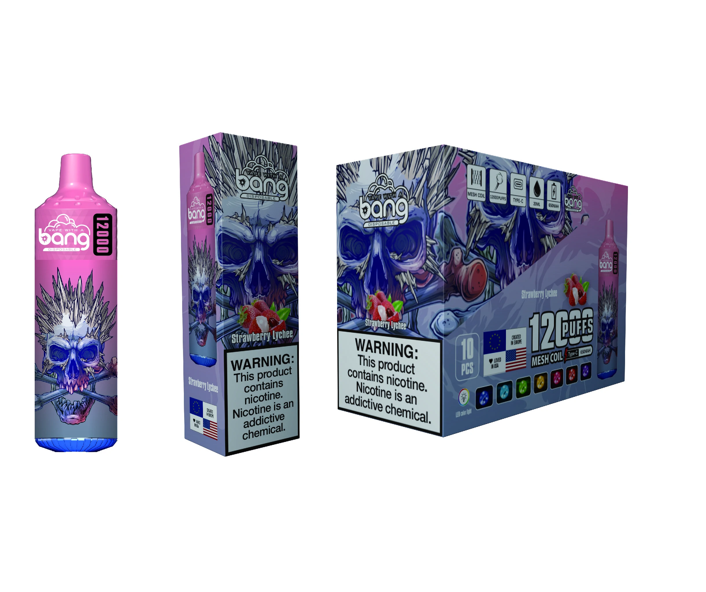 Bang 12000 12K Bouffées Vape jetable - image 12