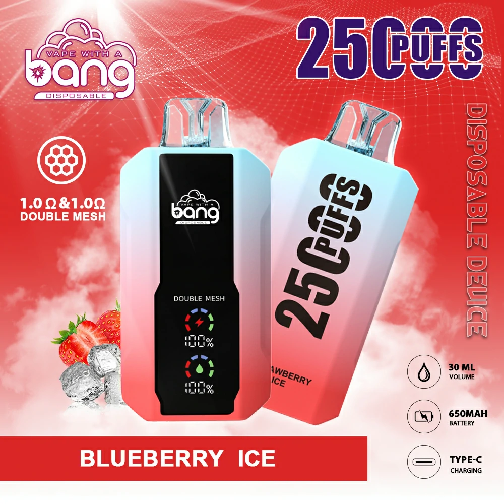 Bang 25000 25K Bouffées écran géant Vape jetable - image 4