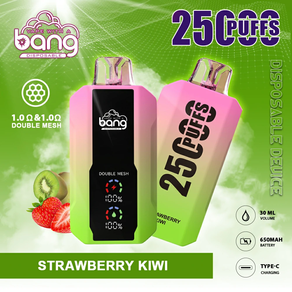 Bang 25000 25K Bouffées écran géant Vape jetable - image 2
