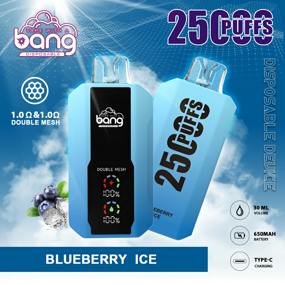 Bang 25000 25K Bouffées écran géant Vape jetable - image 9