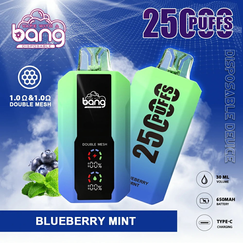 Bang 25000 25K Bouffées écran géant Vape jetable - image 11