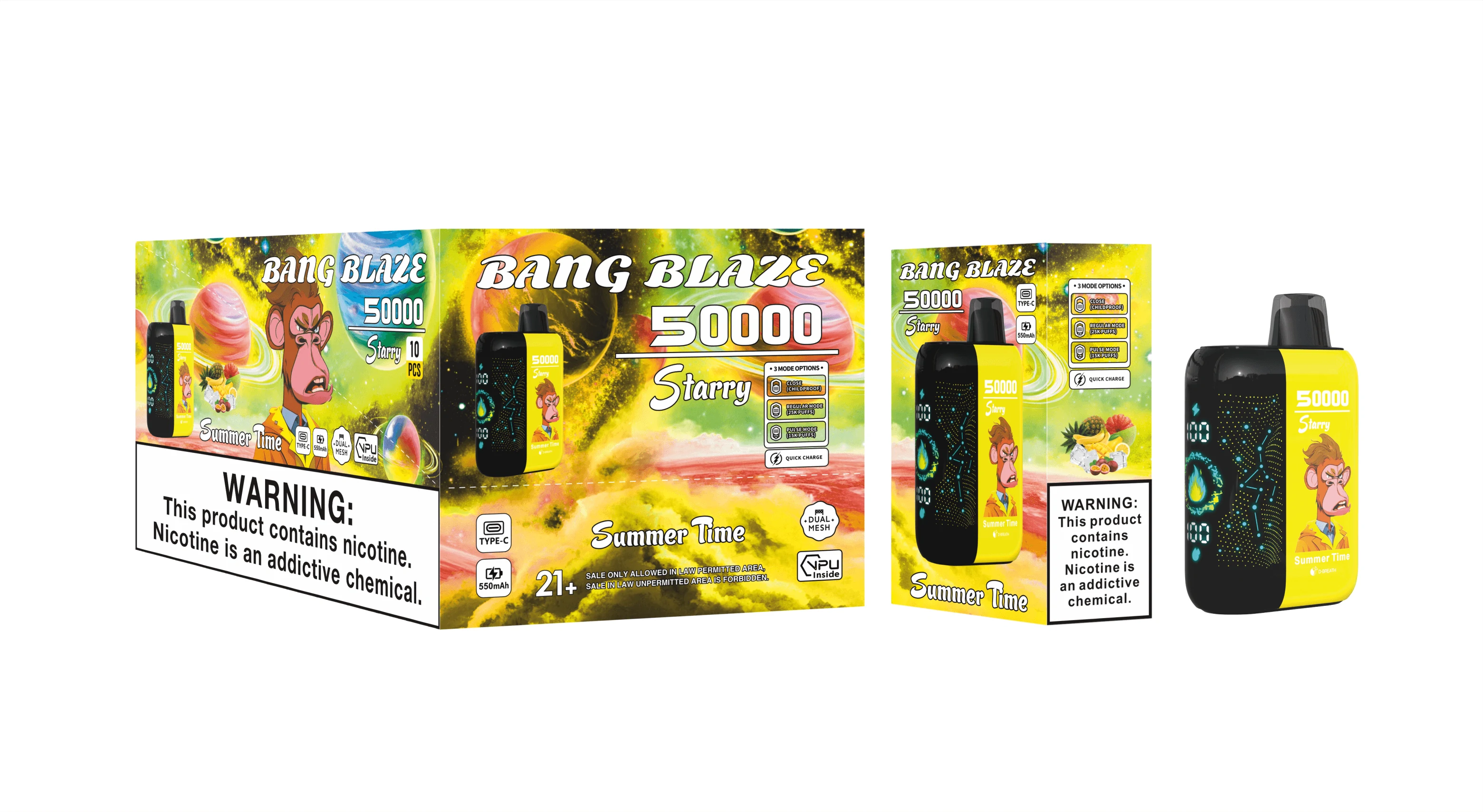 Bang Blaze Starry 50000 50K Bouffées Vape Jetable - image 10
