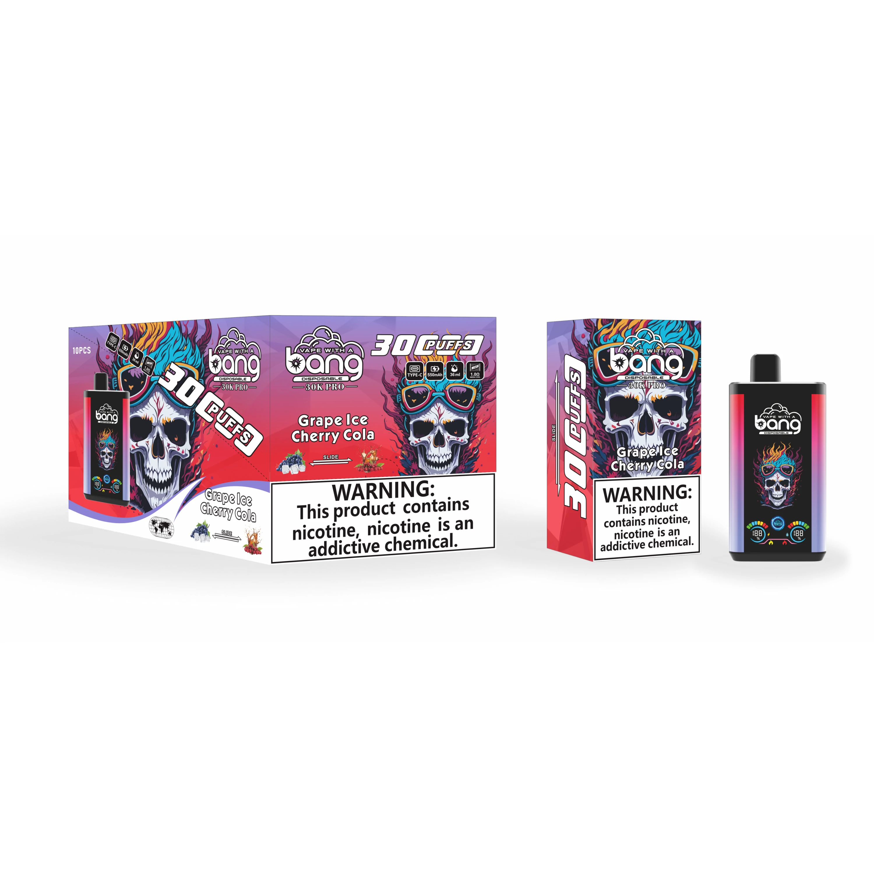 BANG B30S 30000 30K Bouffées Vape jetable - image 9