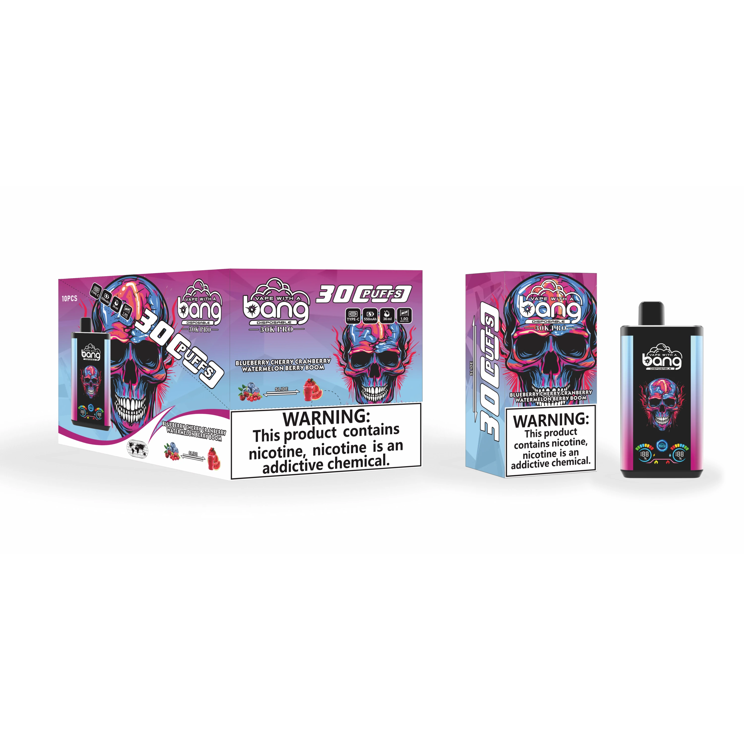 BANG B30S 30000 30K Bouffées Vape jetable - image 11