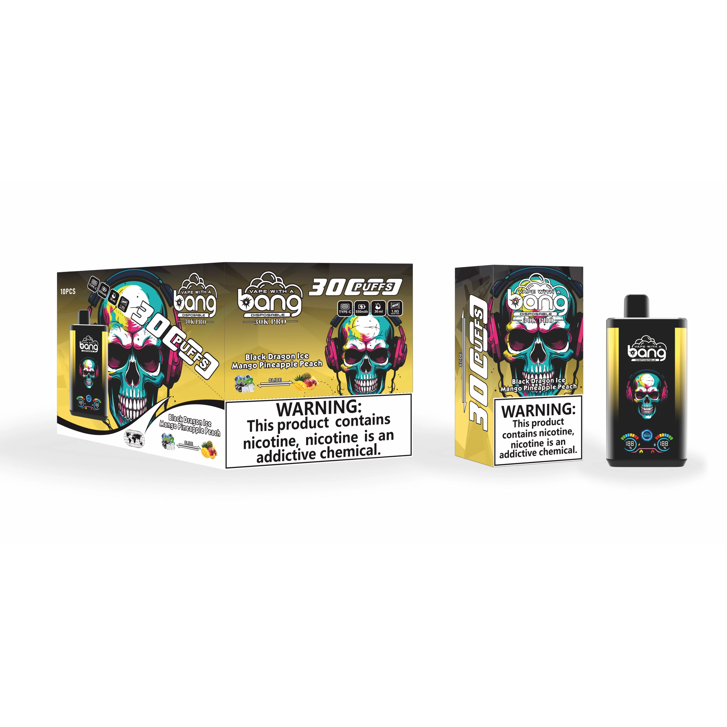 BANG B30S 30000 30K Bouffées Vape jetable - image 13