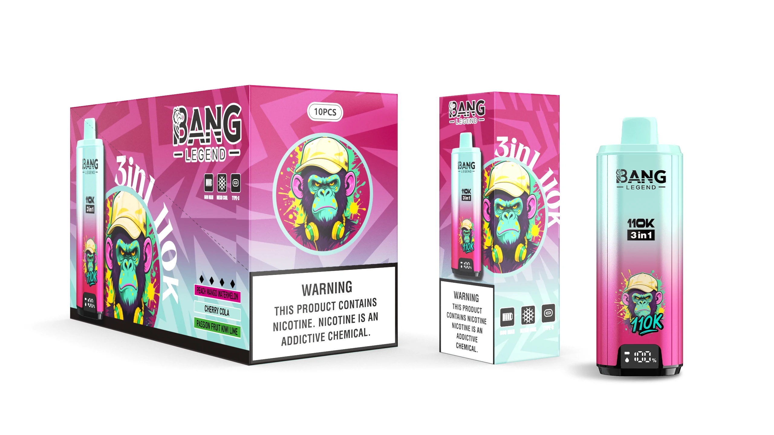 Bang Legend 110000 110K Bouffées Vape Jetable - image 9