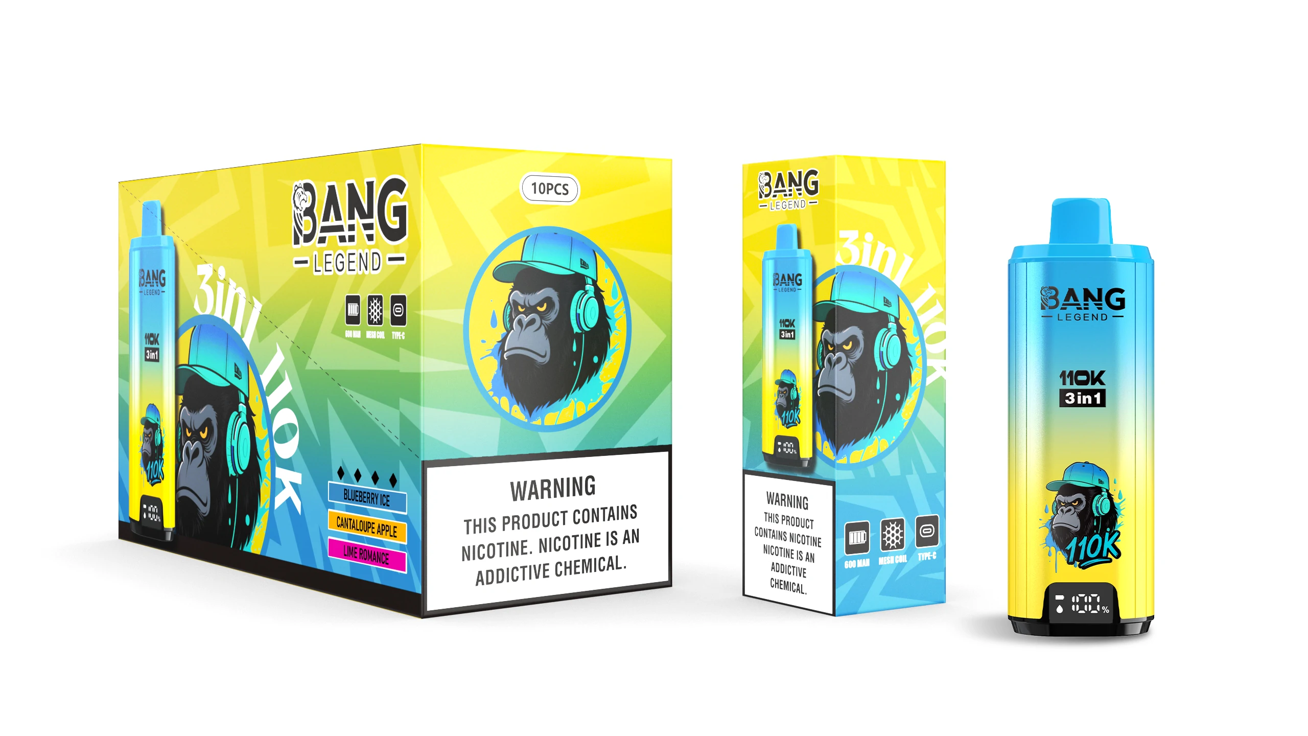 Bang Legend 110000 110K Bouffées Vape Jetable - image 2