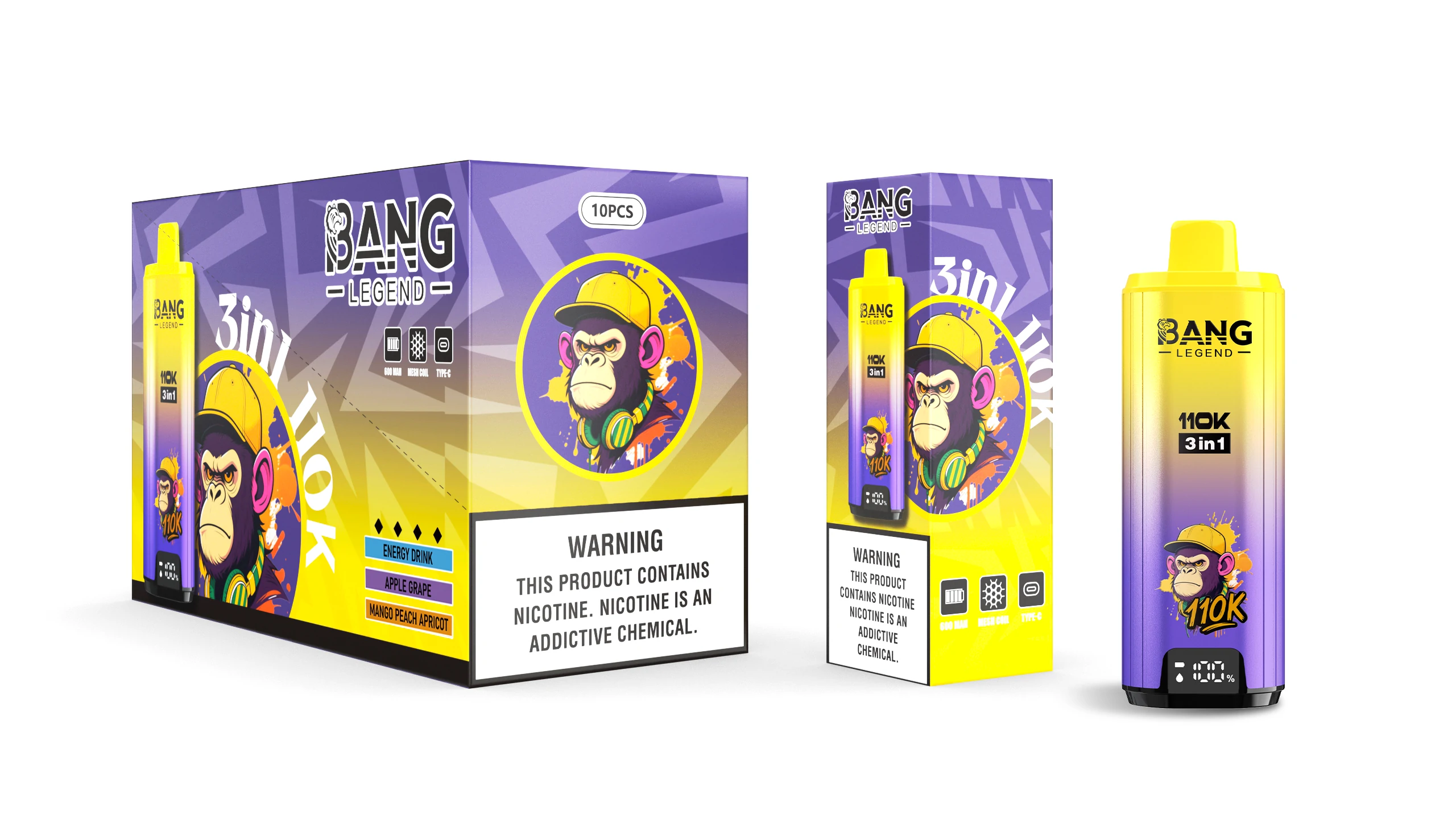 Bang Legend 110000 110K Bouffées Vape Jetable - image 8
