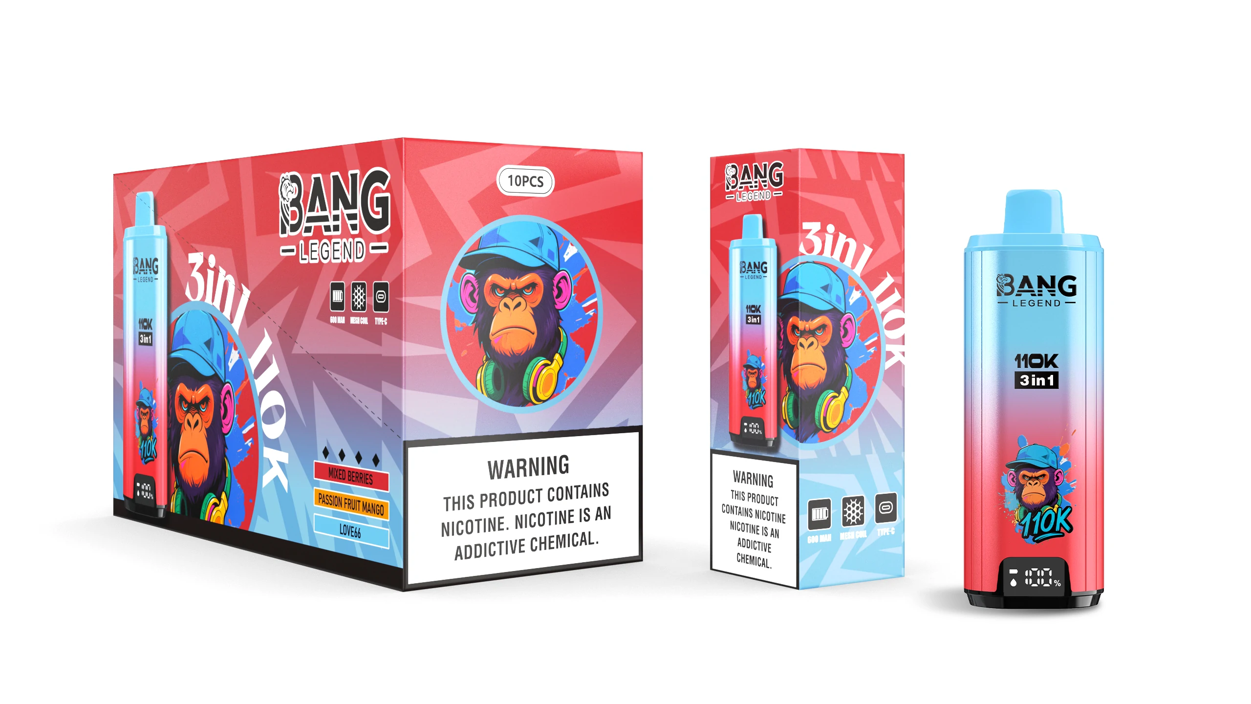 Bang Legend 110000 110K Bouffées Vape Jetable - image 12