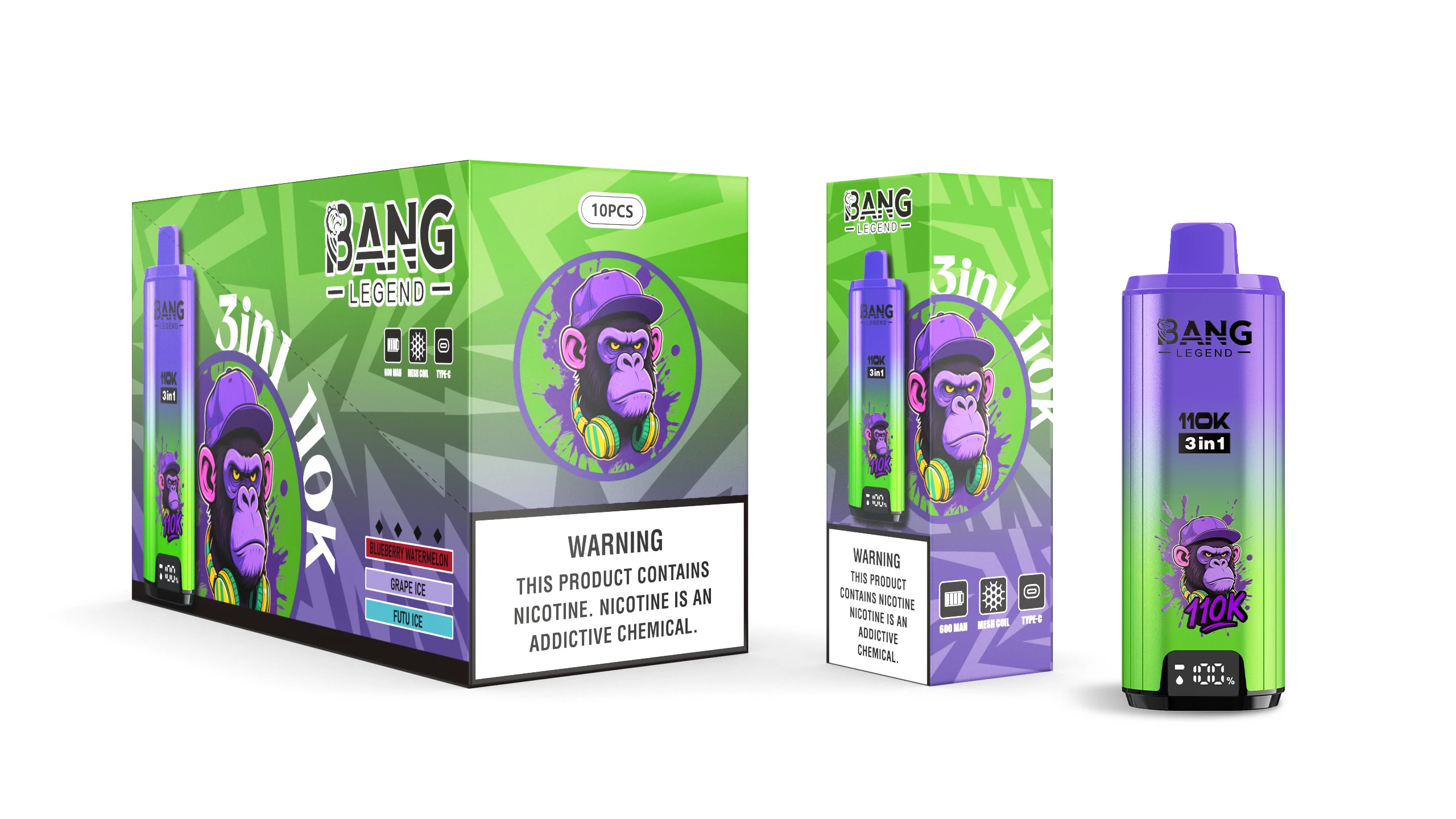 Bang Legend 110000 110K Bouffées Vape Jetable - image 10