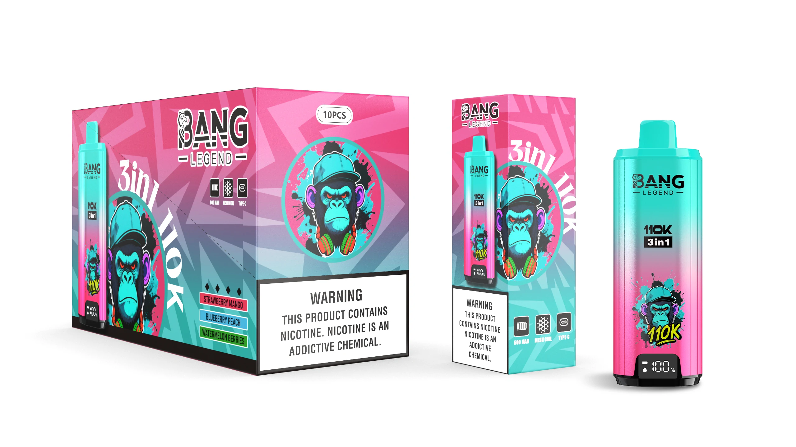 Bang Legend 110000 110K Bouffées Vape Jetable - image 11