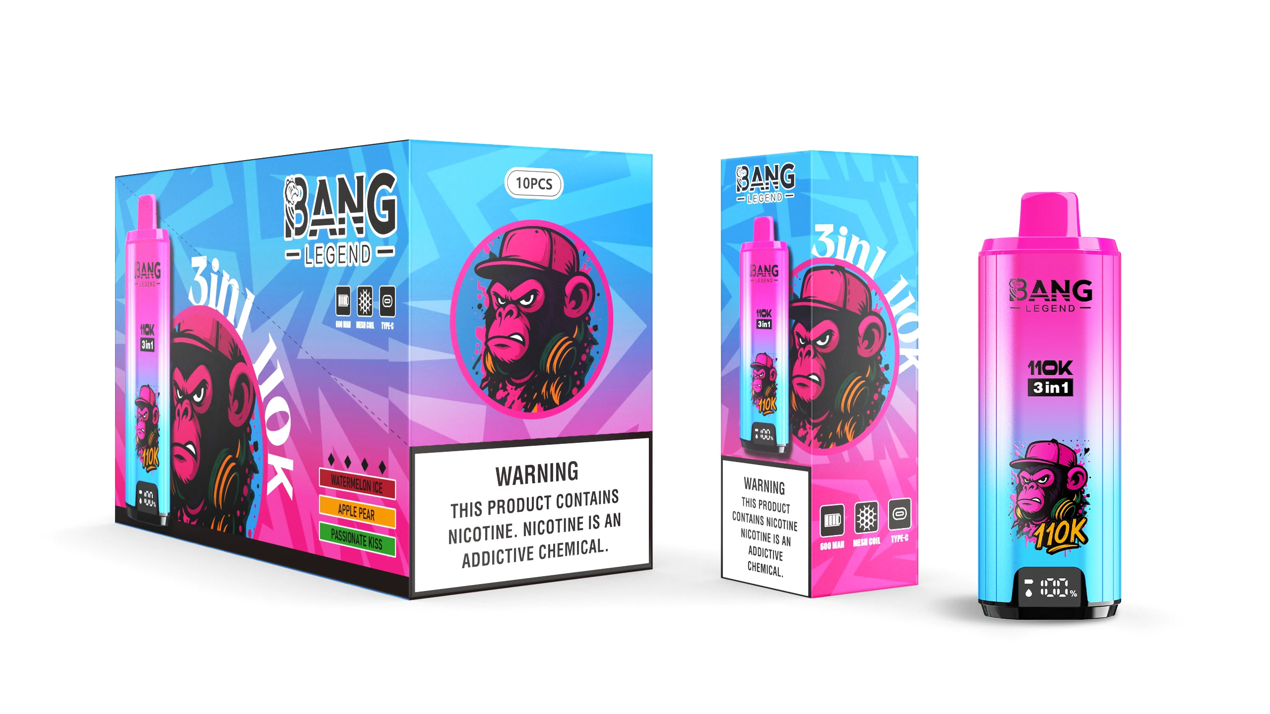 Bang Legend 110000 110K Bouffées Vape Jetable - image 4
