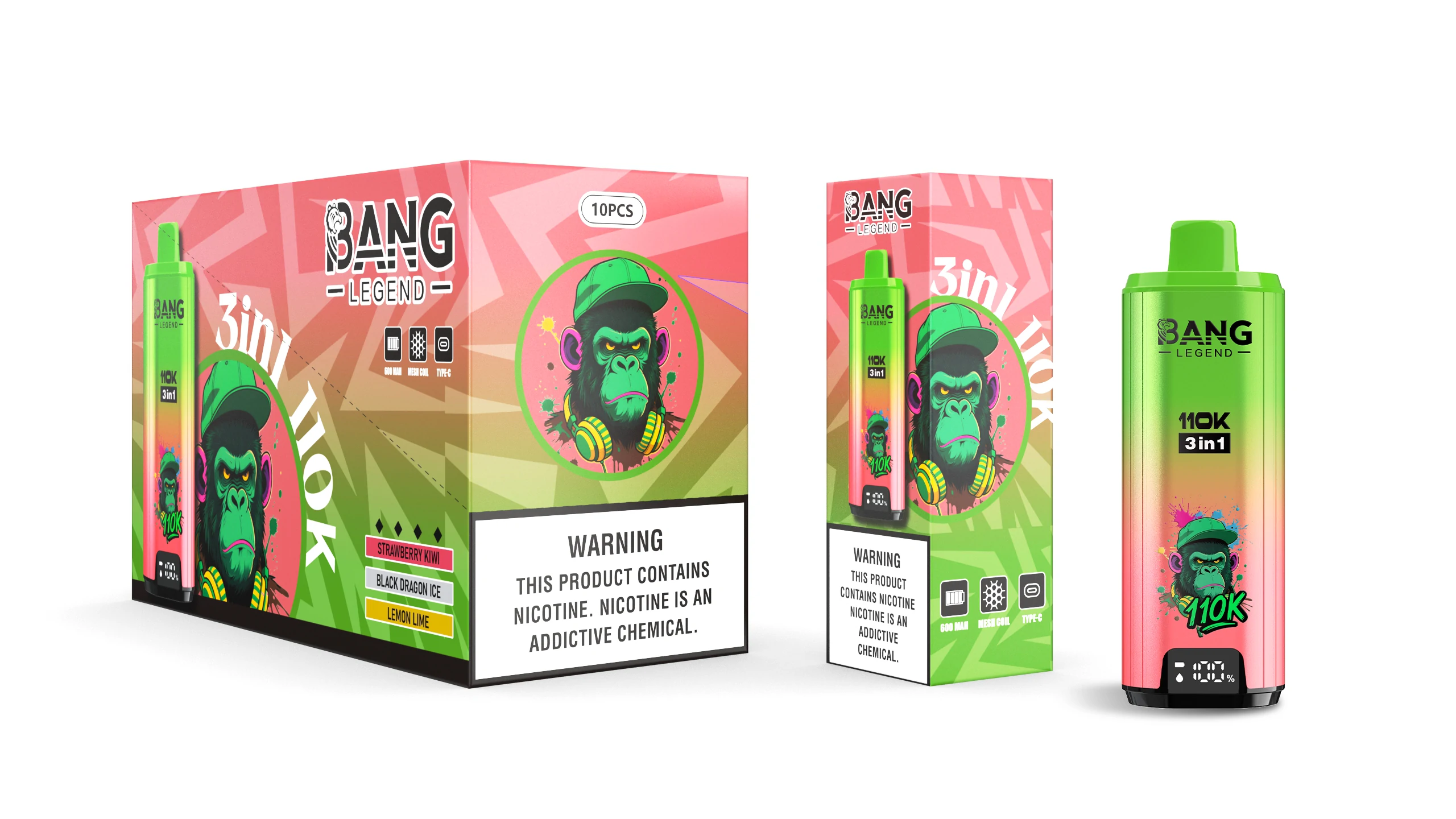 Bang Legend 110000 110K Bouffées Vape Jetable - image 3