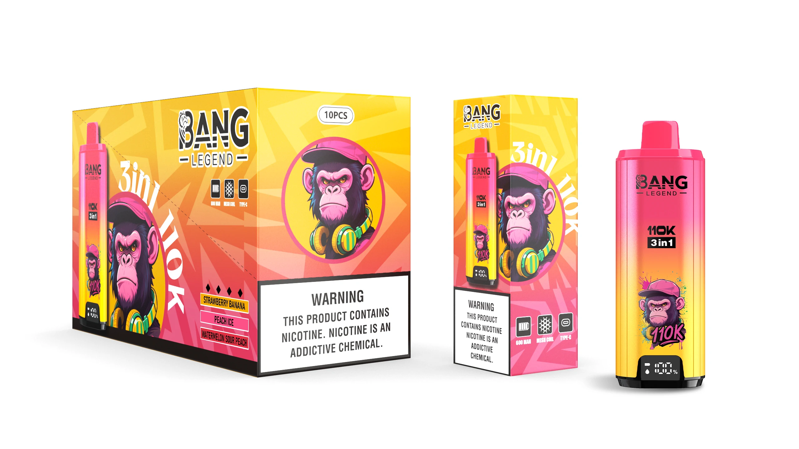 Bang Legend 110000 110K Bouffées Vape Jetable - image 6