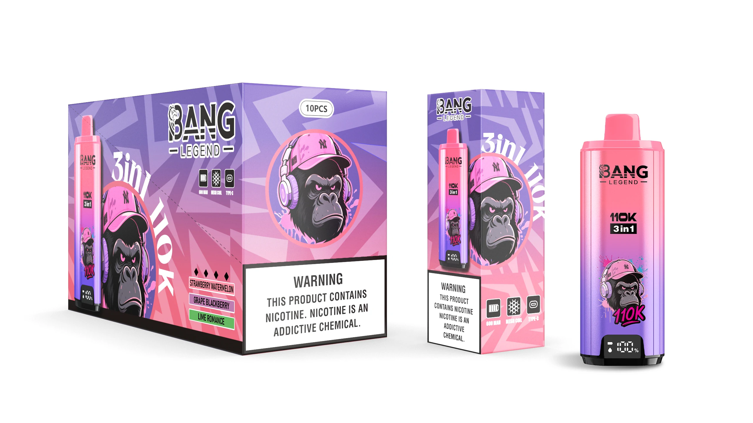 Bang Legend 110000 110K Bouffées Vape Jetable - image 5