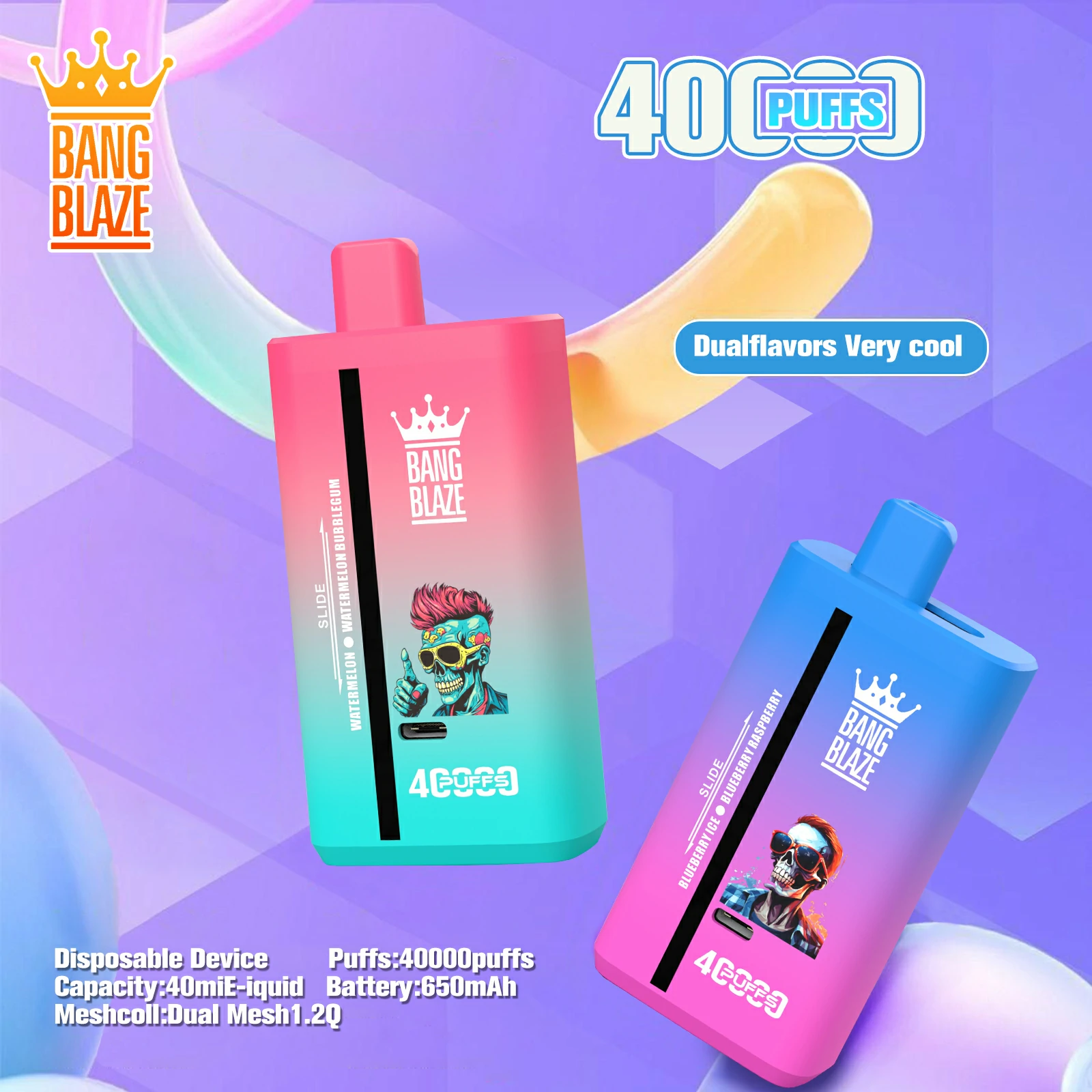 Bang Blaze 40000 40K Bouffées Vape Jetable - image 4