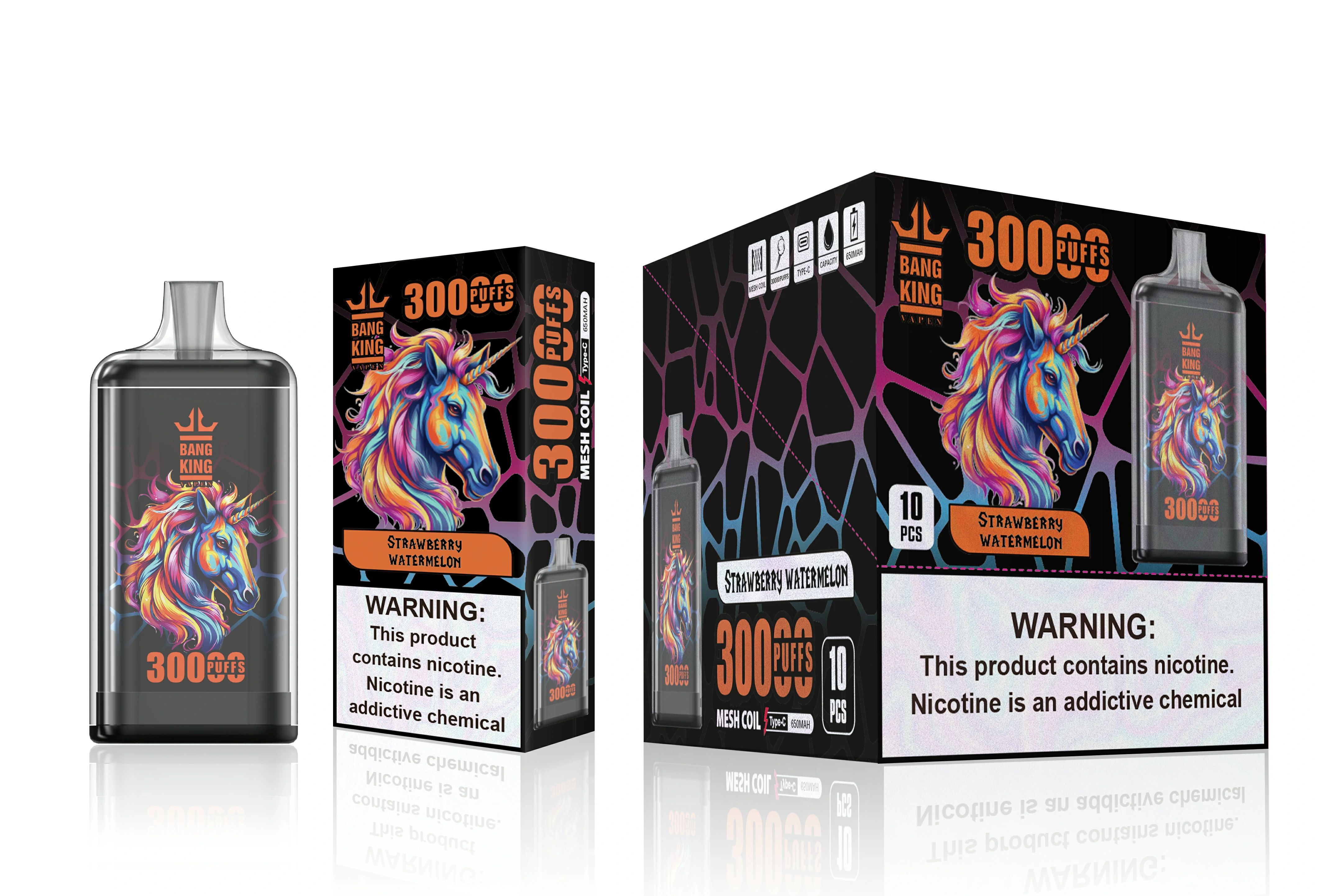 Bang King Totem 30000 30K Bouffées Dual Mesh Vape jetable - image 12
