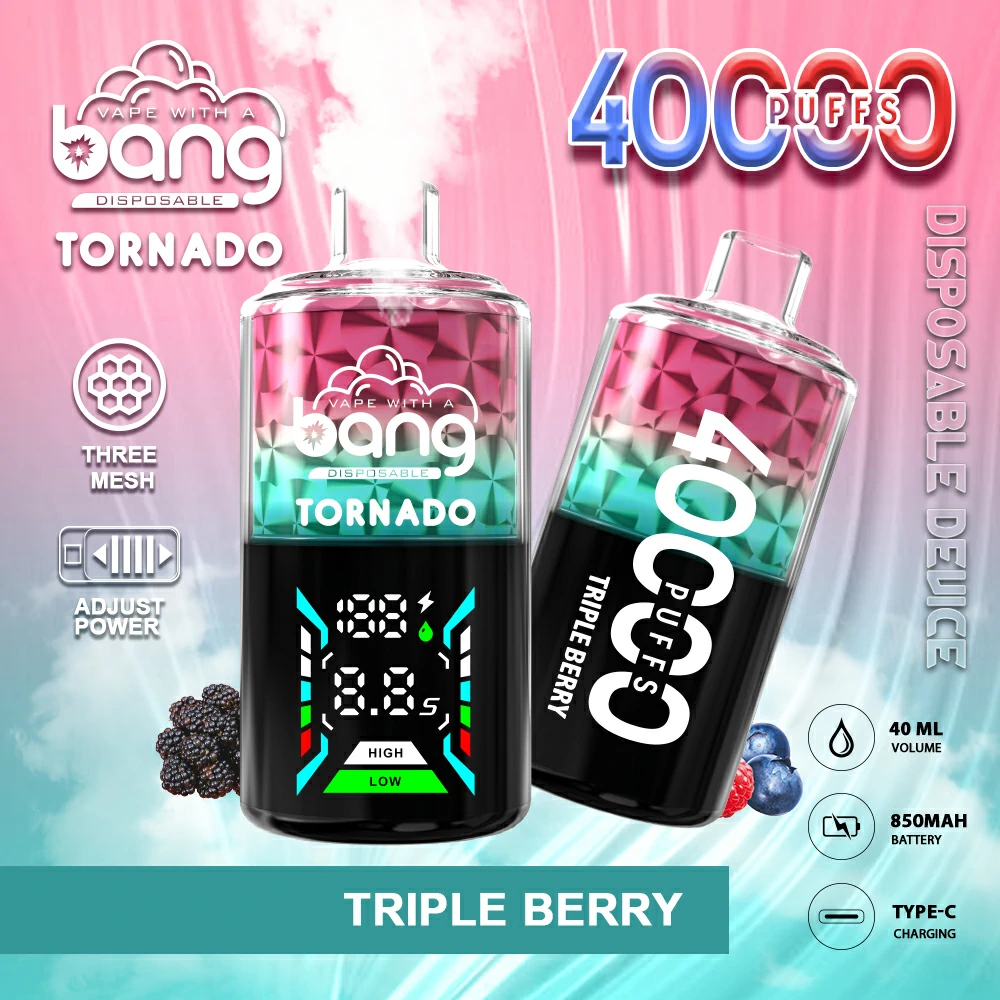 Bang Tornado 40000 40K Bouffées Vape jetable - image 4