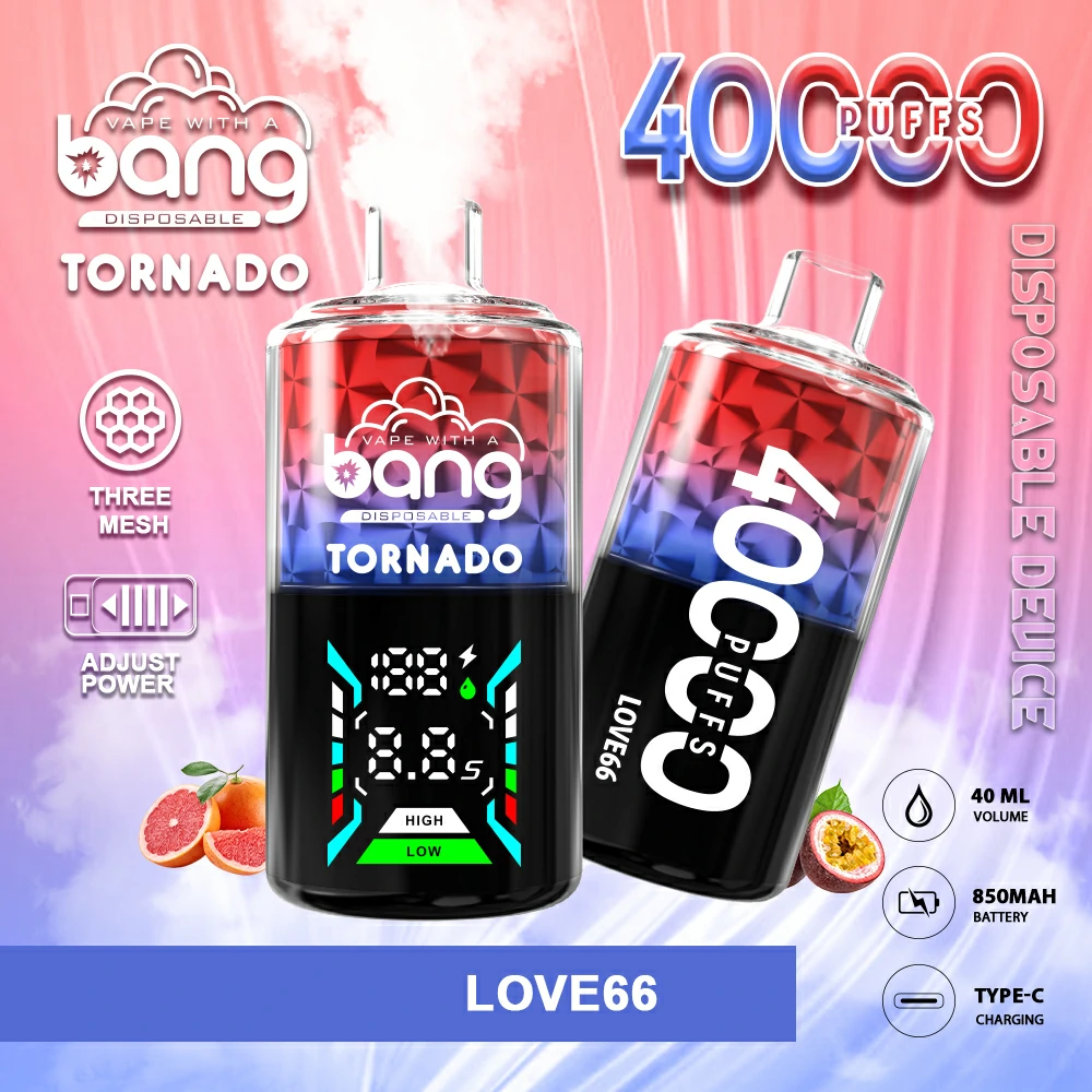 Bang Tornado 40000 40K Bouffées Vape jetable - image 2