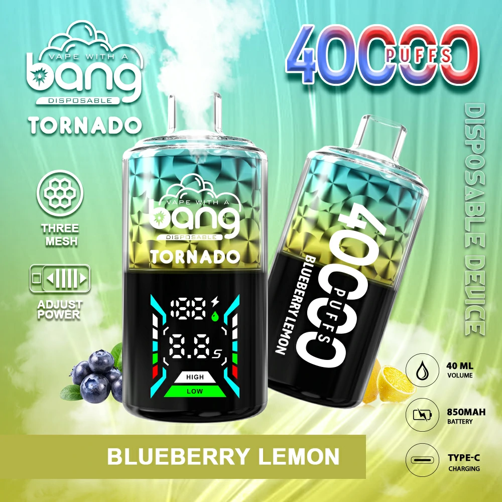 Bang Tornado 40000 40K Bouffées Vape jetable - image 6
