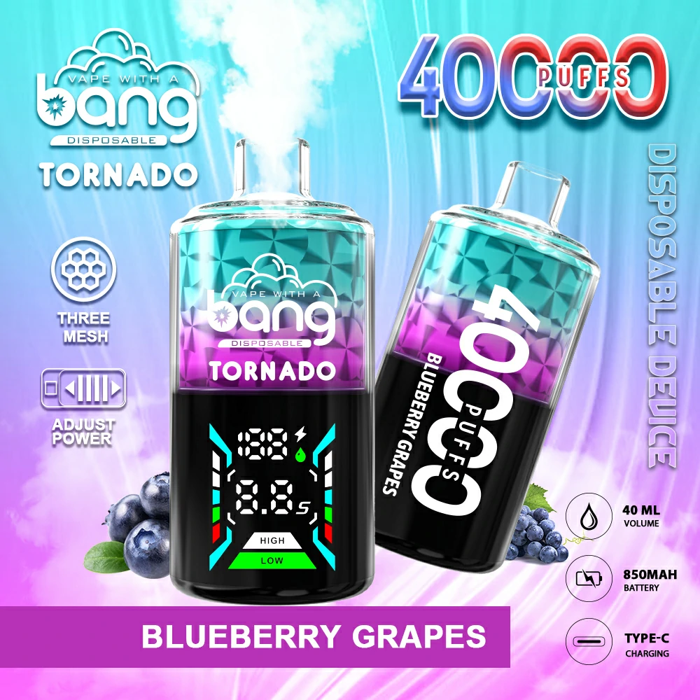 Bang Tornado 40000 40K Bouffées Vape jetable - image 11