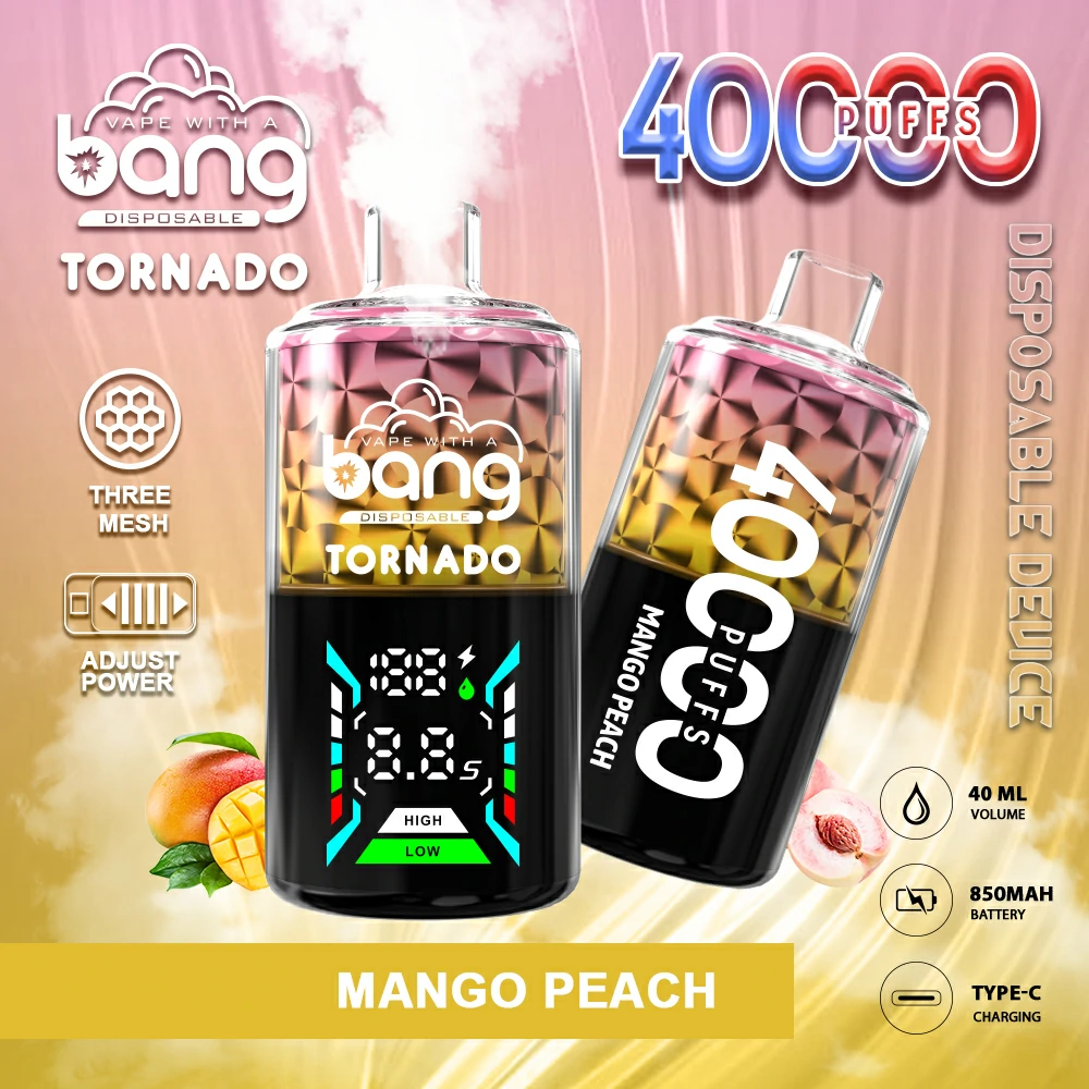 Bang Tornado 40000 40K Bouffées Vape jetable - image 9