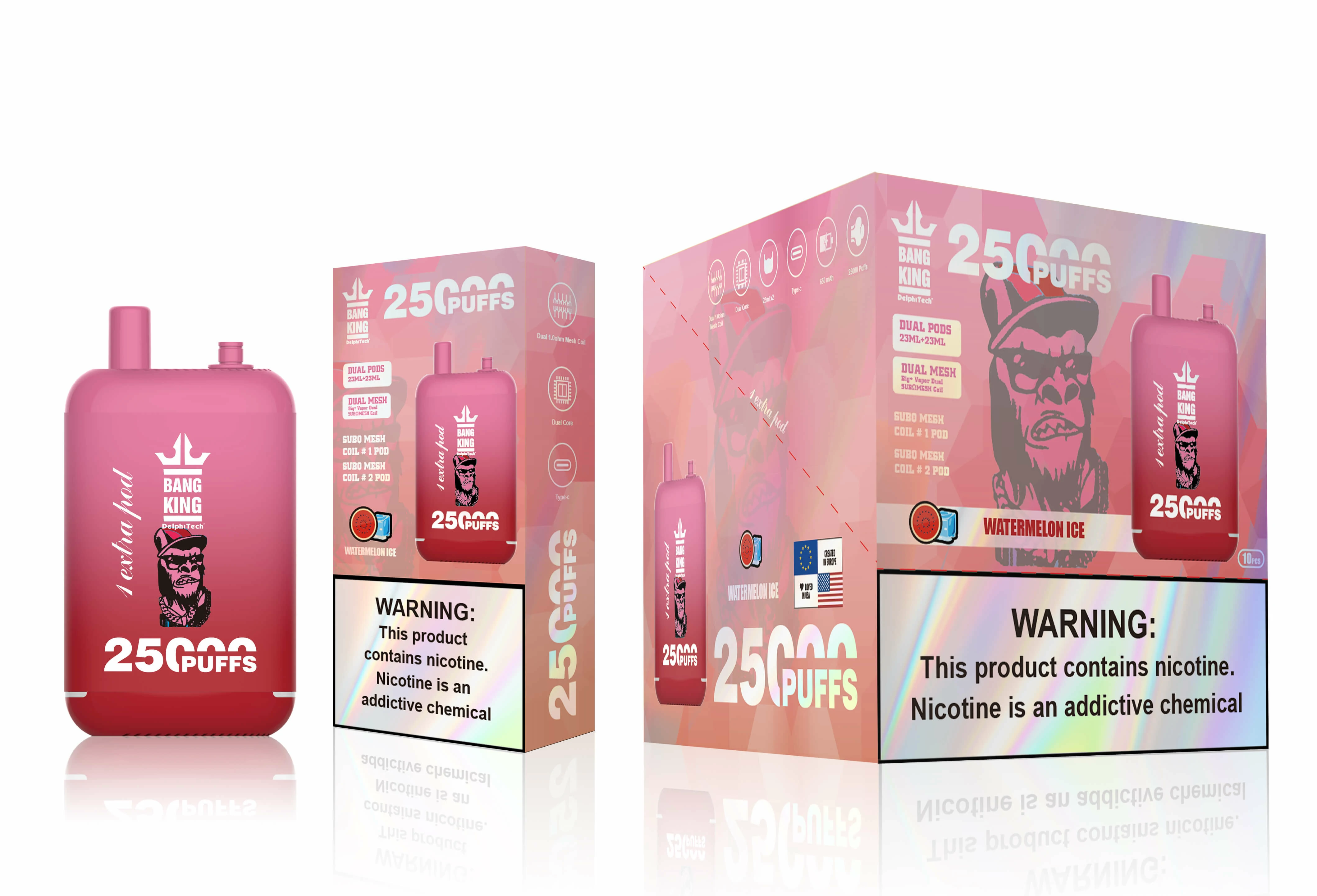 Bang King 25000 25K Bouffées Vape jetable - image 3