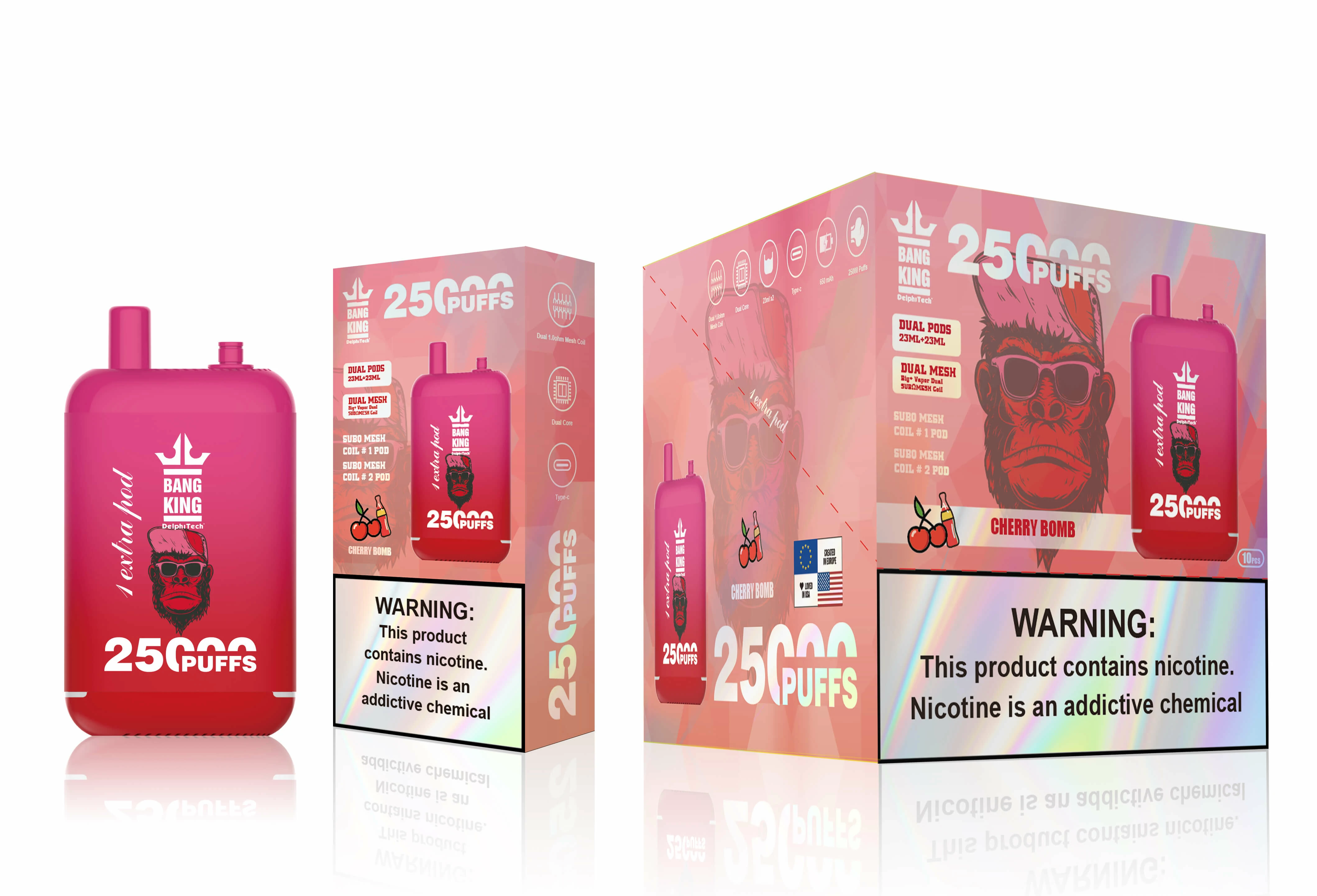 Bang King 25000 25K Bouffées Vape jetable - image 9