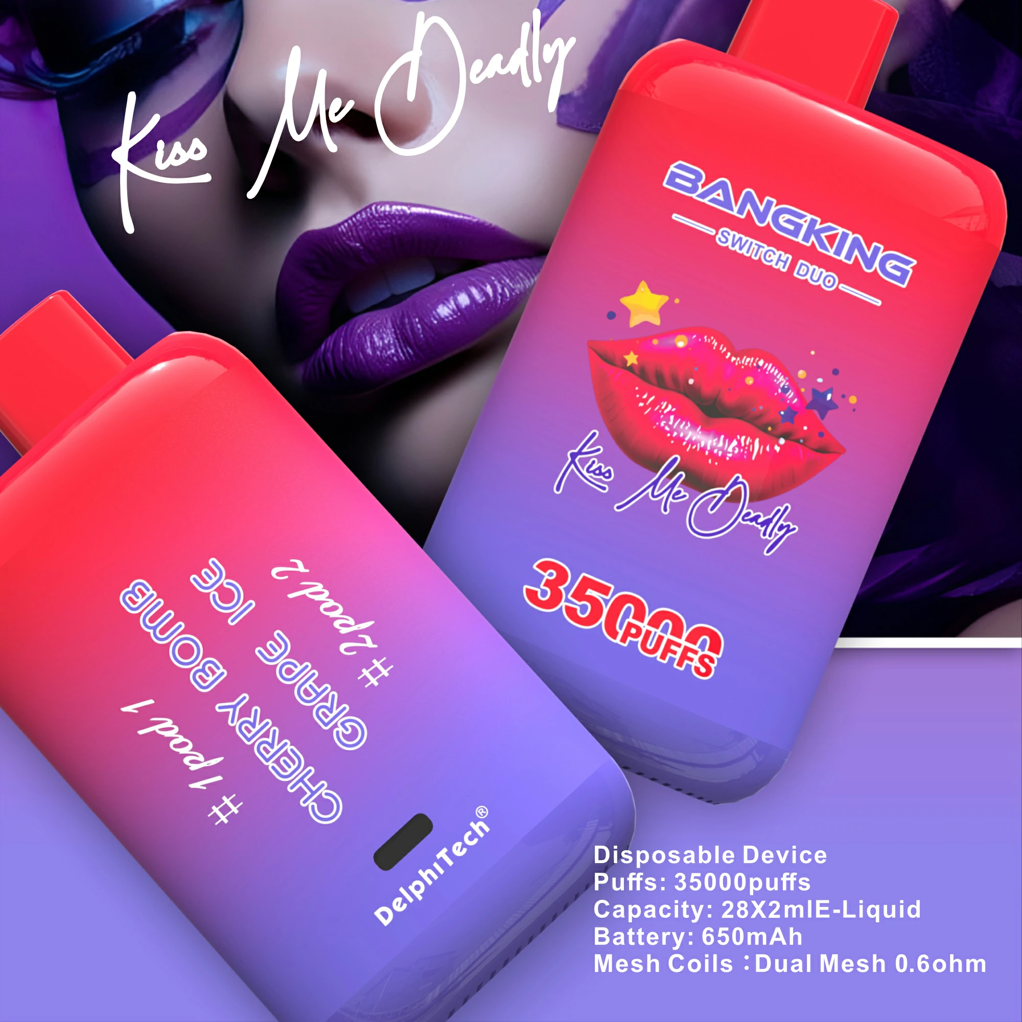 Bang King 35000 35K Bouffées Vape Jetable - image 6
