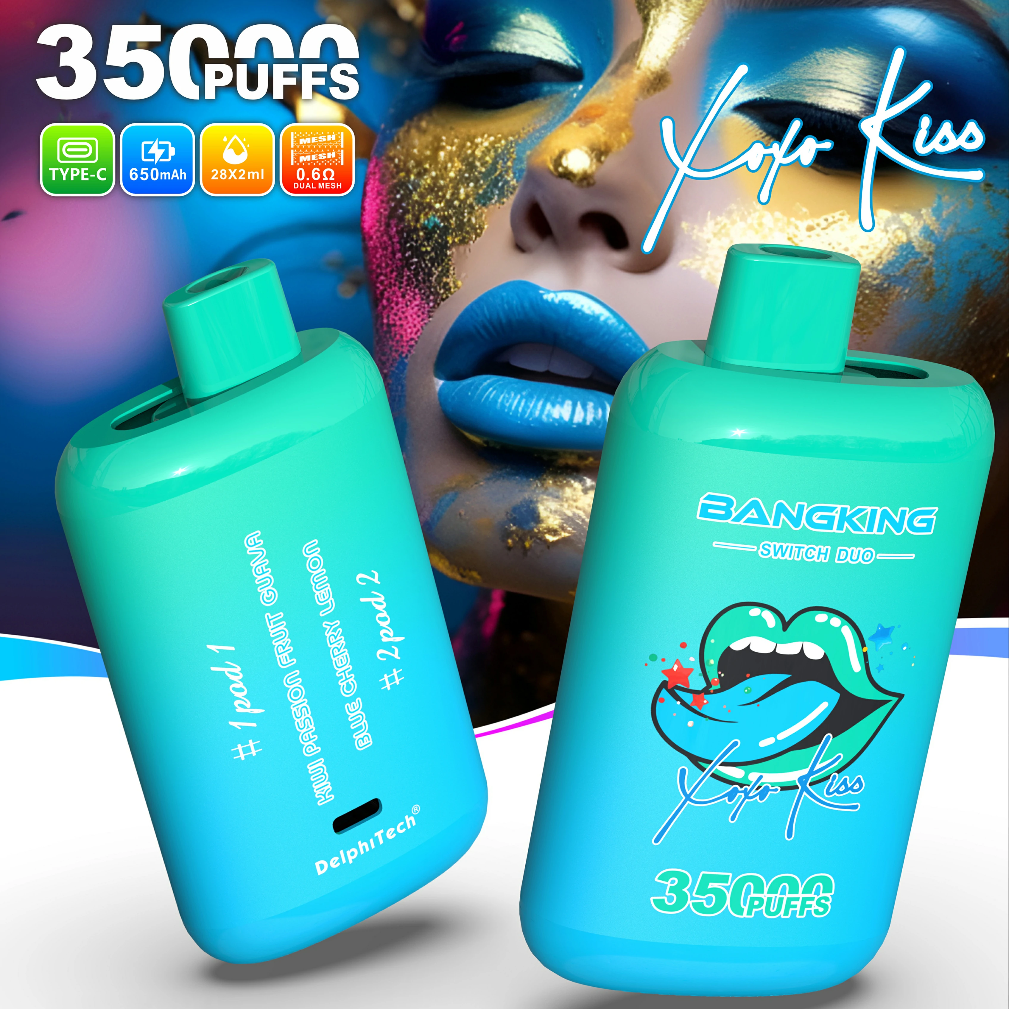 Bang King 35000 35K Bouffées Vape Jetable - image 12