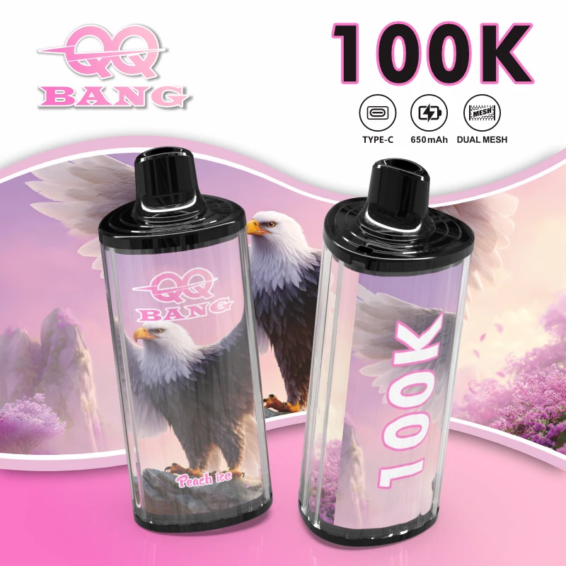 Bang QQ 100000 100K Bouffées avec Écran Vape Jetable