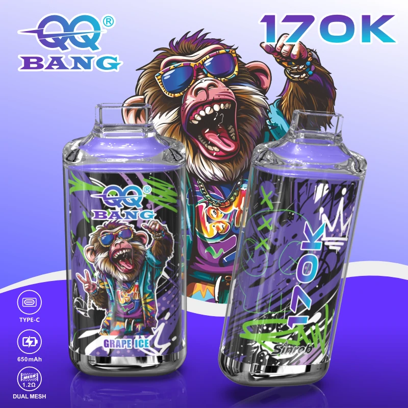 Bang QQ 170000 170K Bouffées avec Écran Vape Jetable - image 2