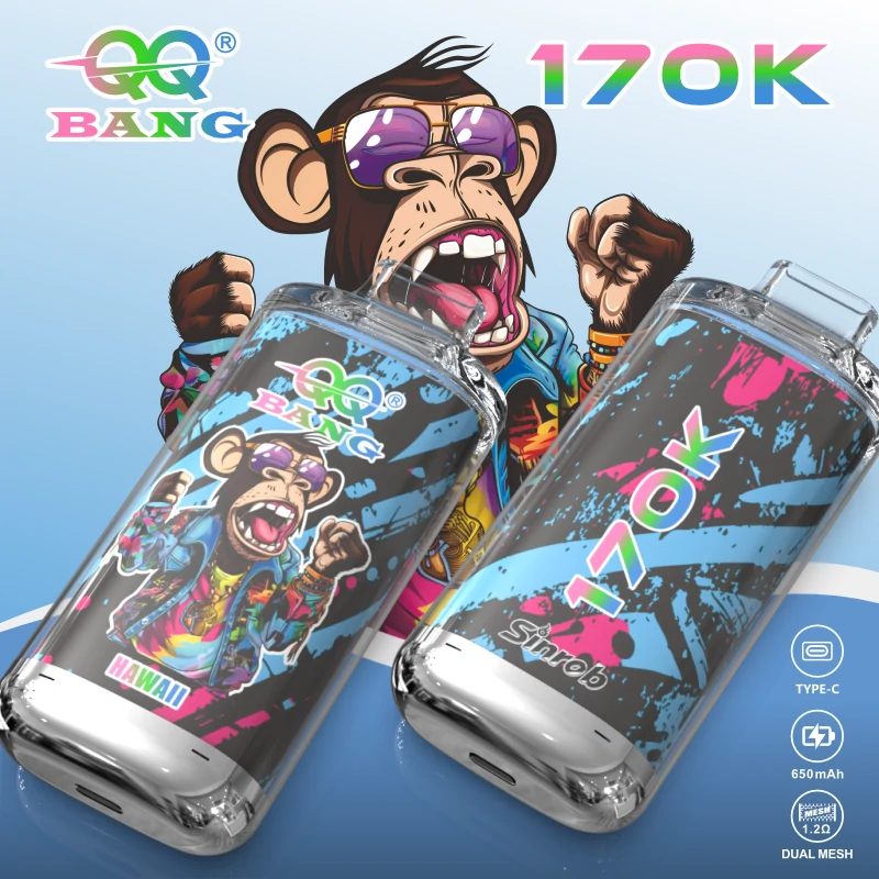 Bang QQ 170000 170K Bouffées avec Écran Vape Jetable - image 5